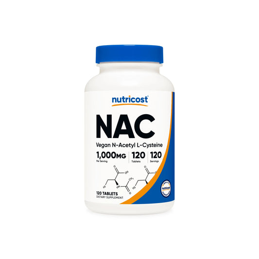 Nutricost N-Acetyl L-Cysteine (NAC) Tablets