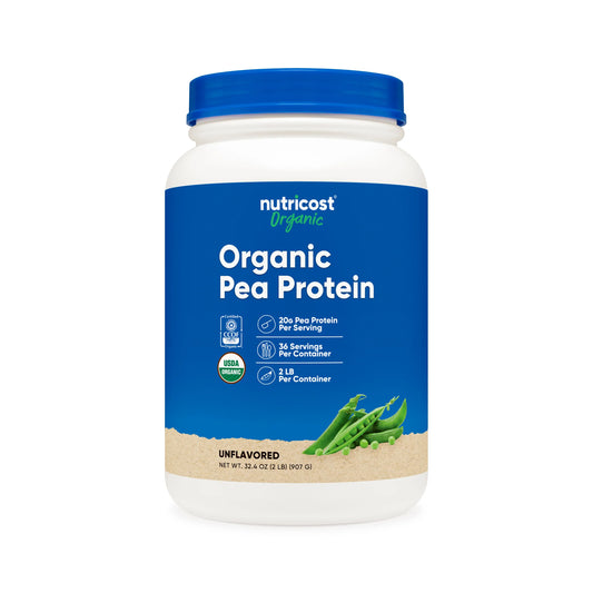 Nutricost Organic Pea Protein Powder