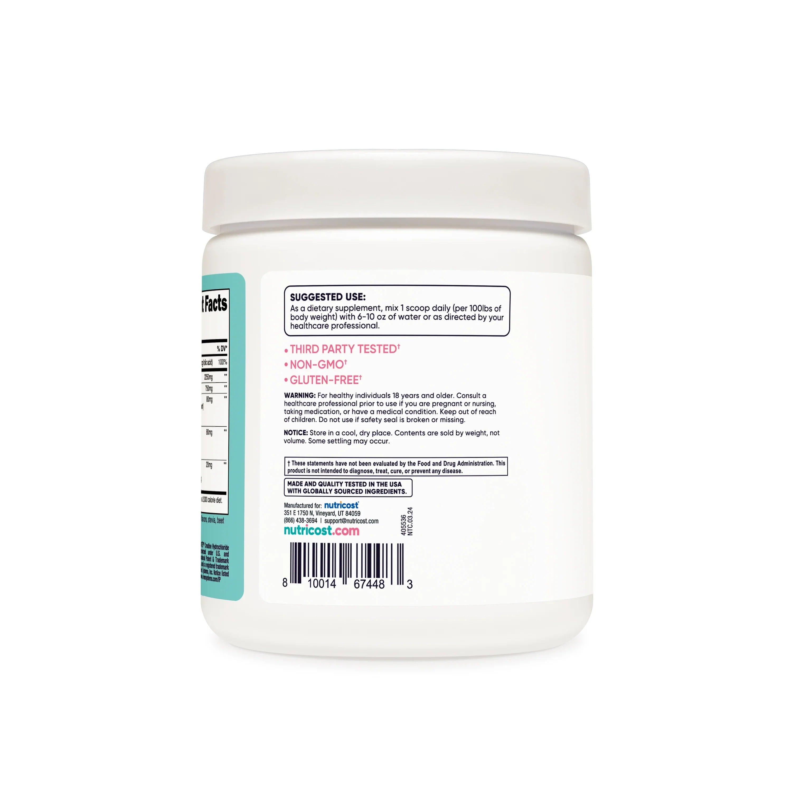 Nutricost Creatine for Women