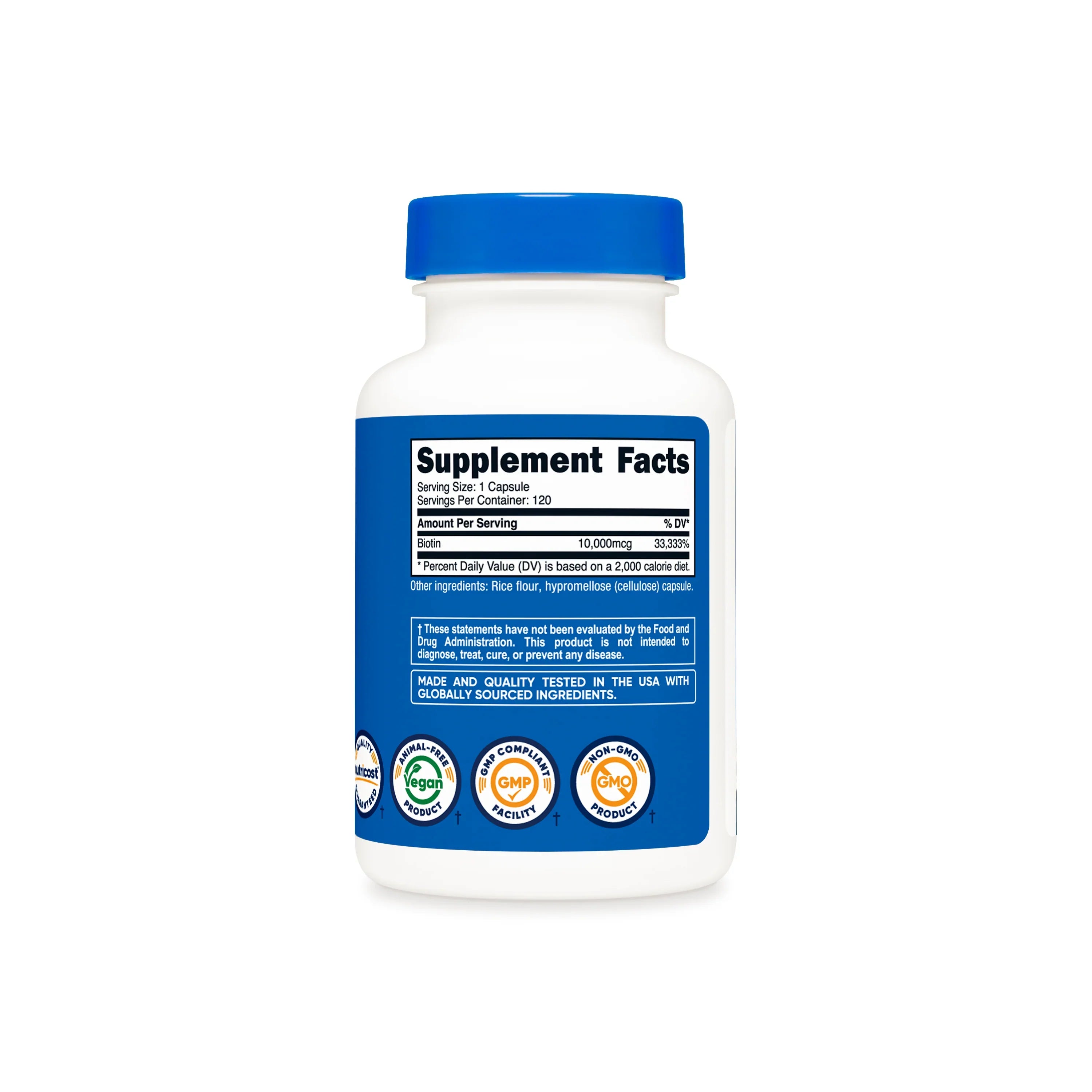 Nutricost Biotin Capsules