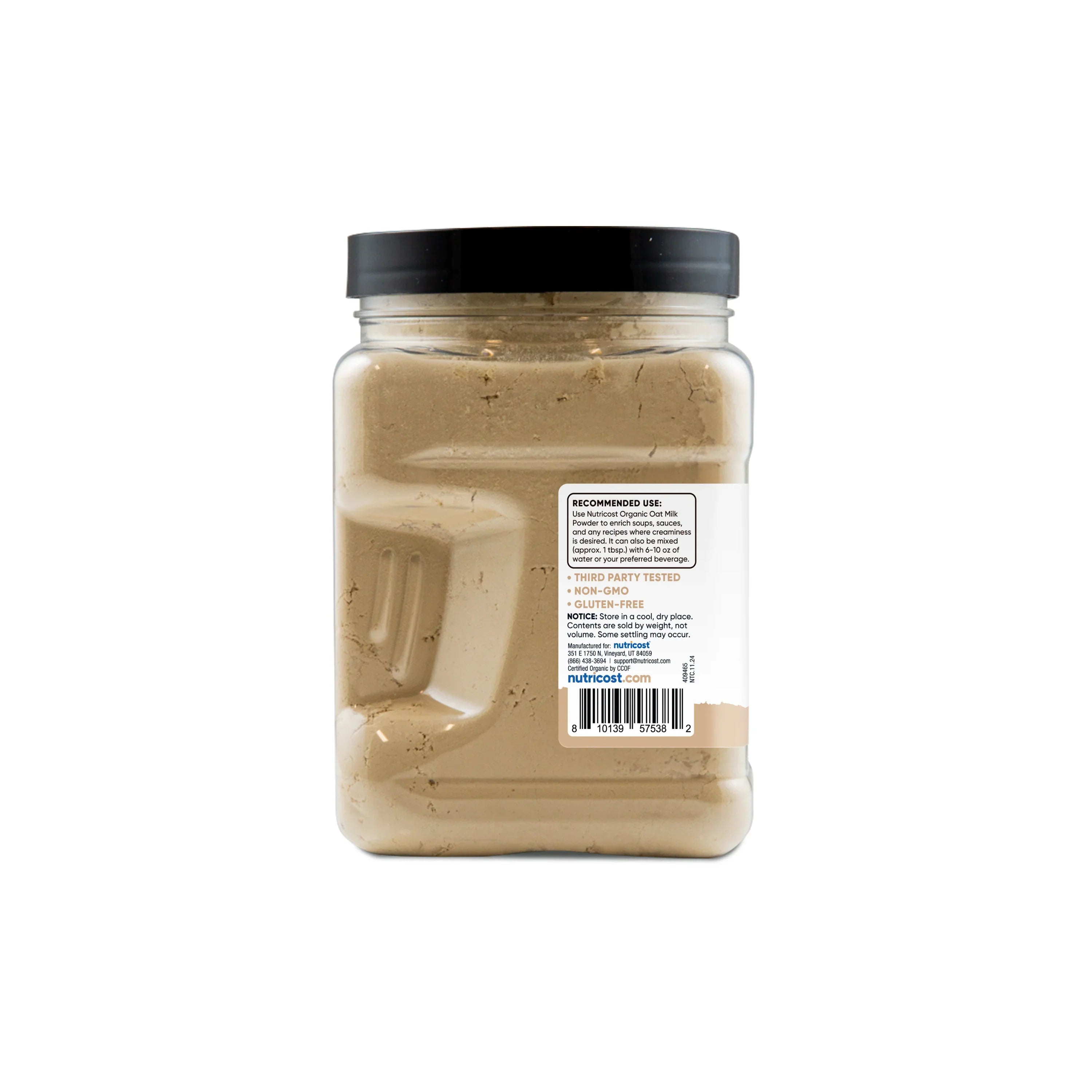 Nutricost Pantry Organic Oat Milk Powder