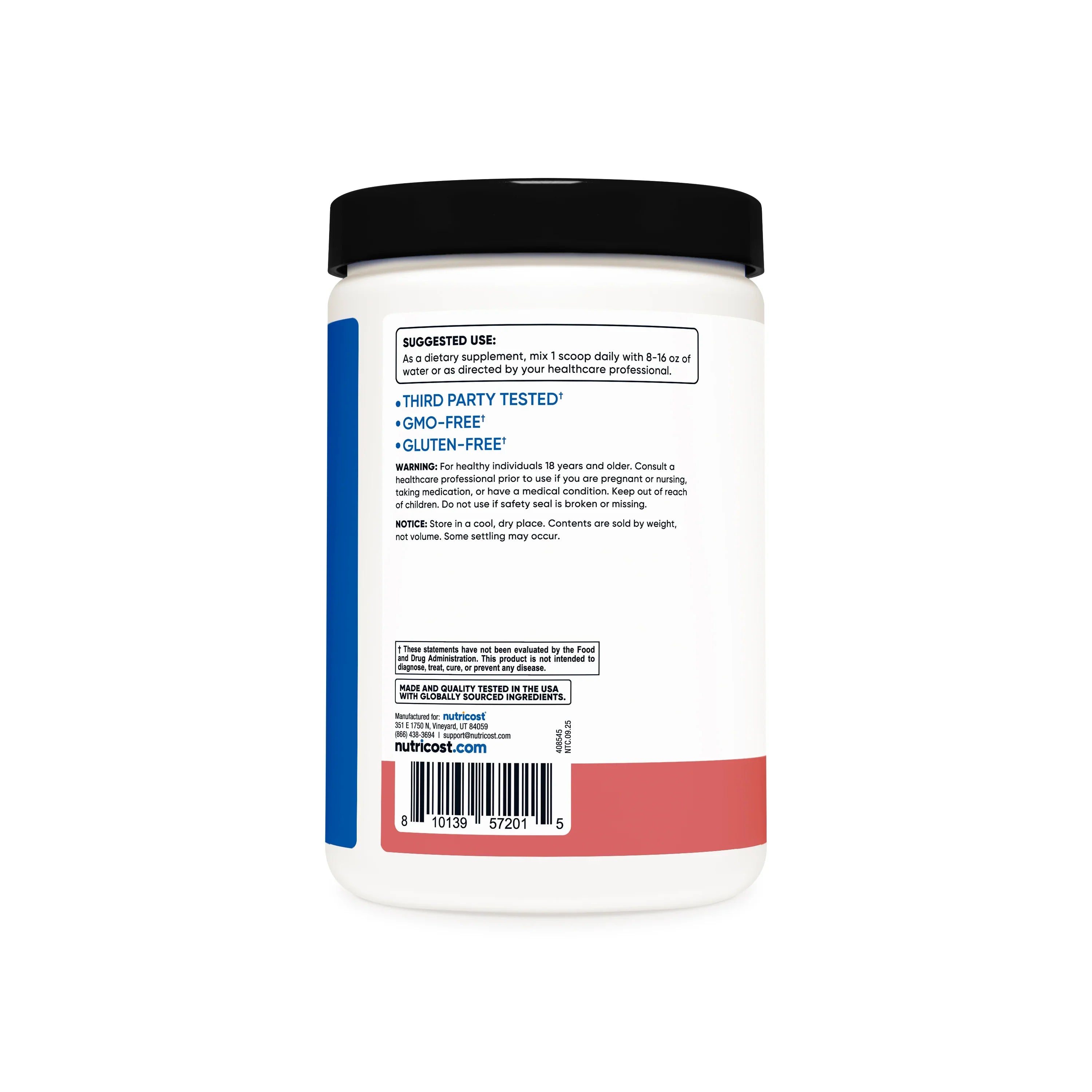 Nutricost BCAA + Hydration Powder