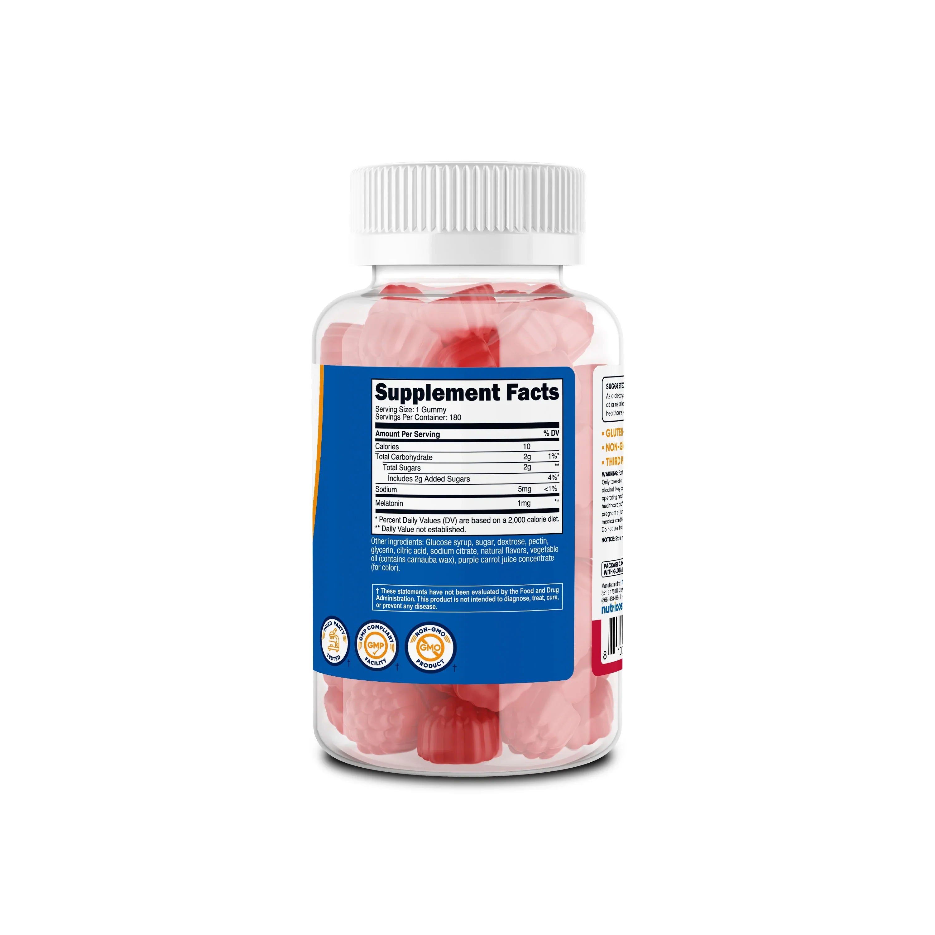 Nutricost Melatonin Gummies