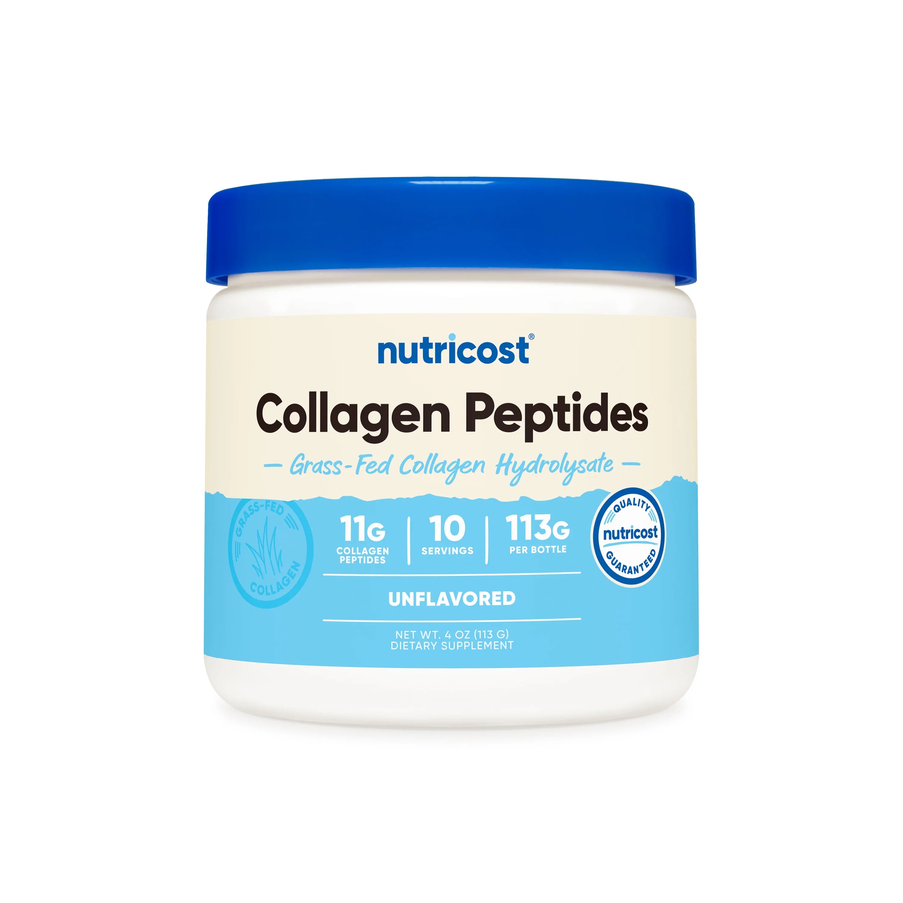 Nutricost Grass-Fed Bovine Collagen Hydrolysate Powder