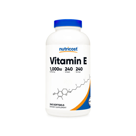 Nutricost Vitamin E Softgels