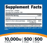 Nutricost Vitamin A Softgels