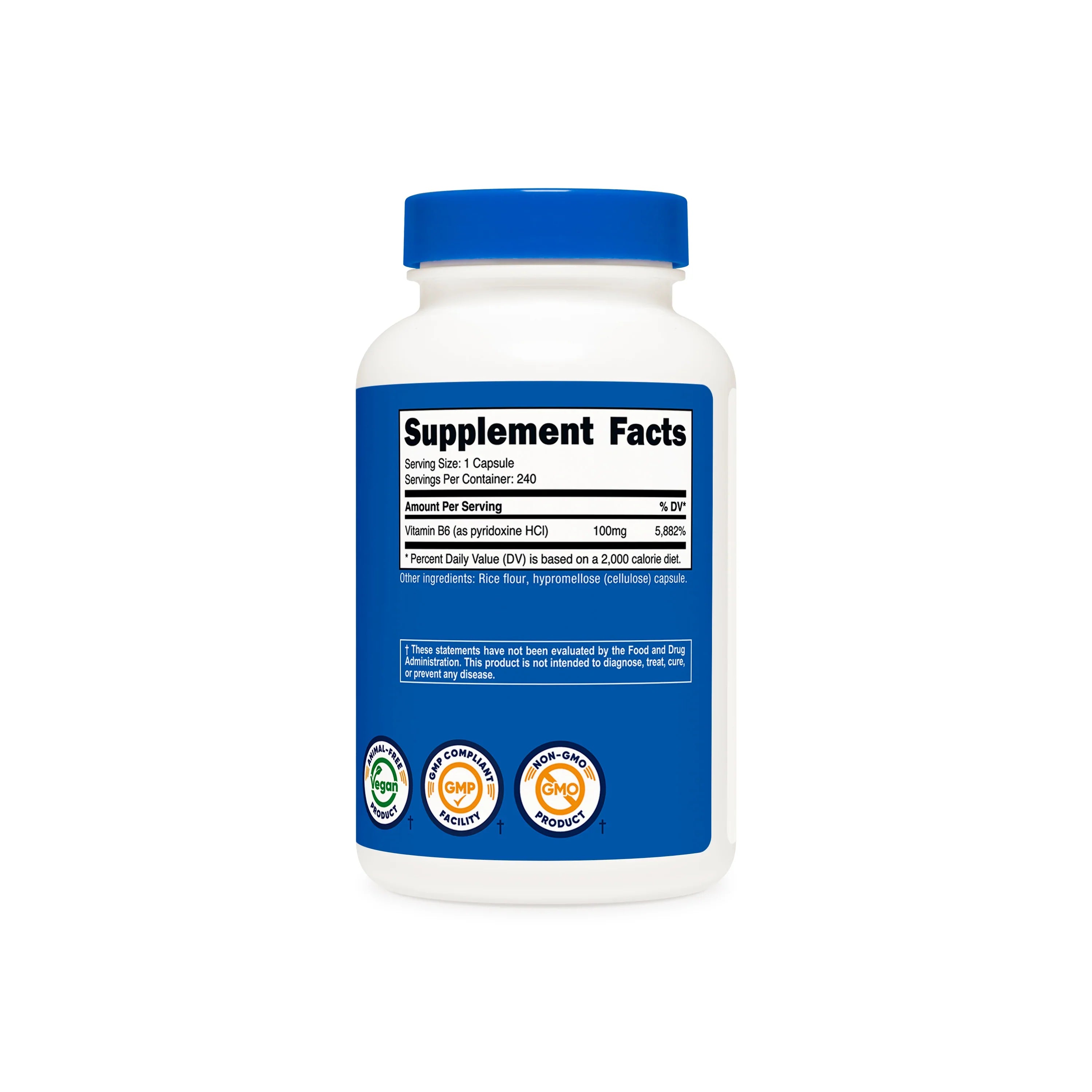 Nutricost Vitamin B6  Capsules