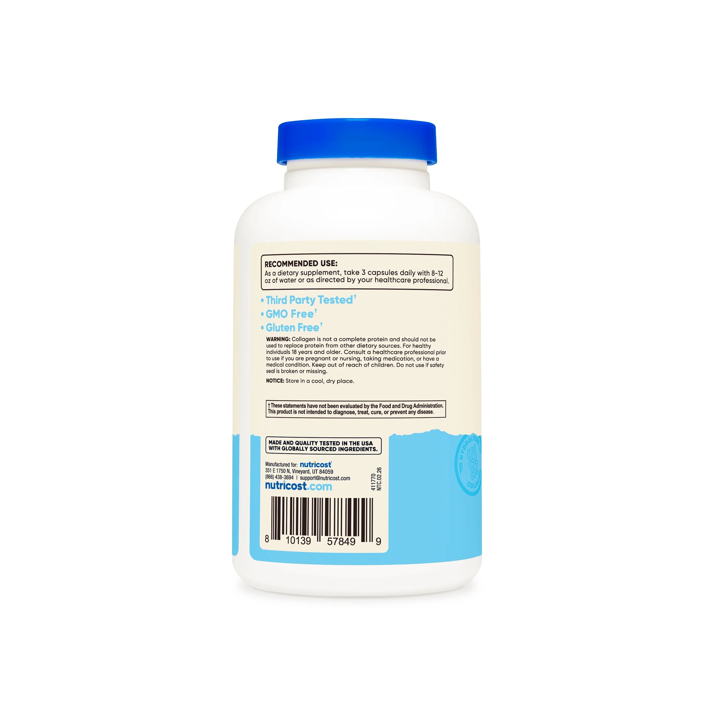 Nutricost Multi Collagen Capsules