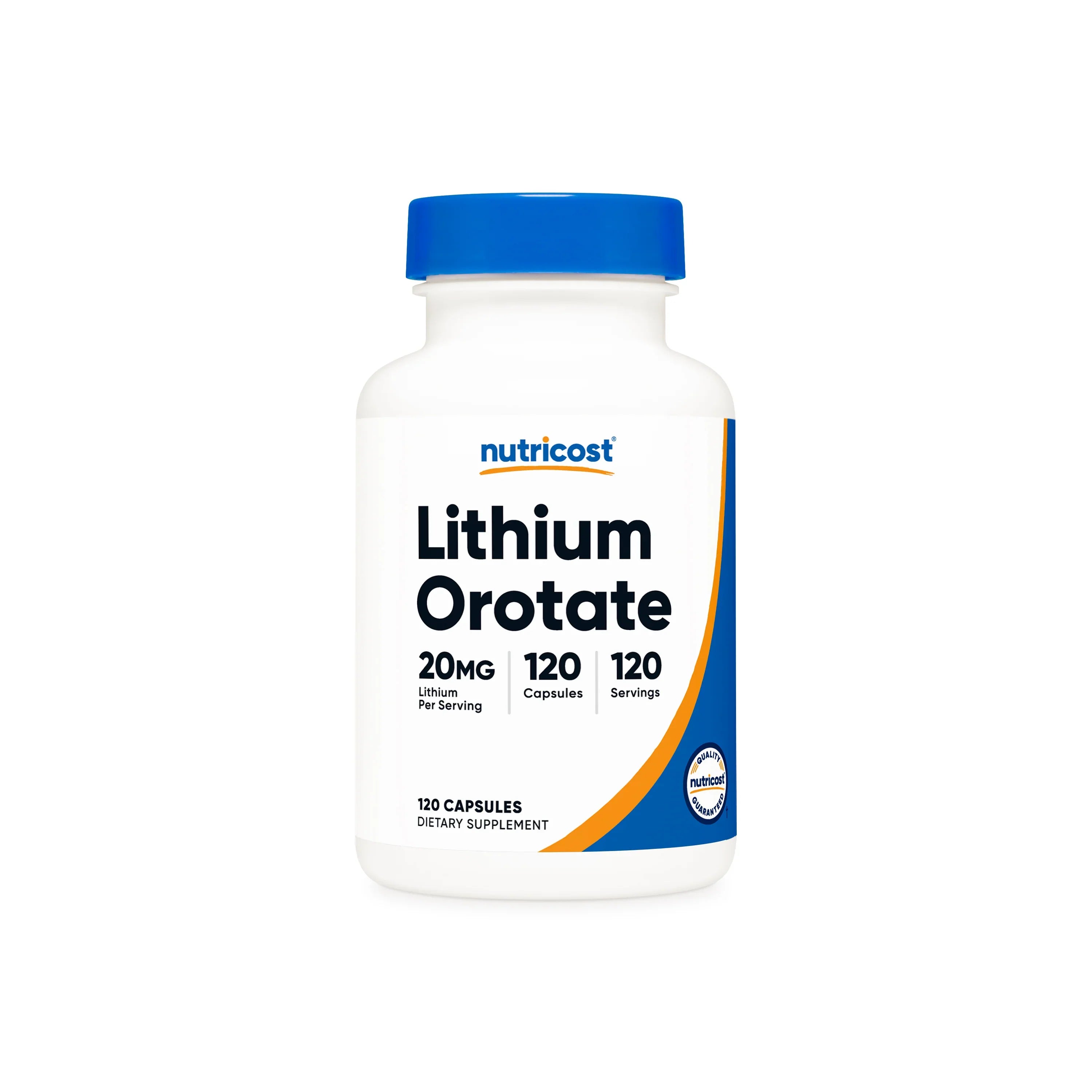 Nutricost Lithium Orotate (120 Caps)