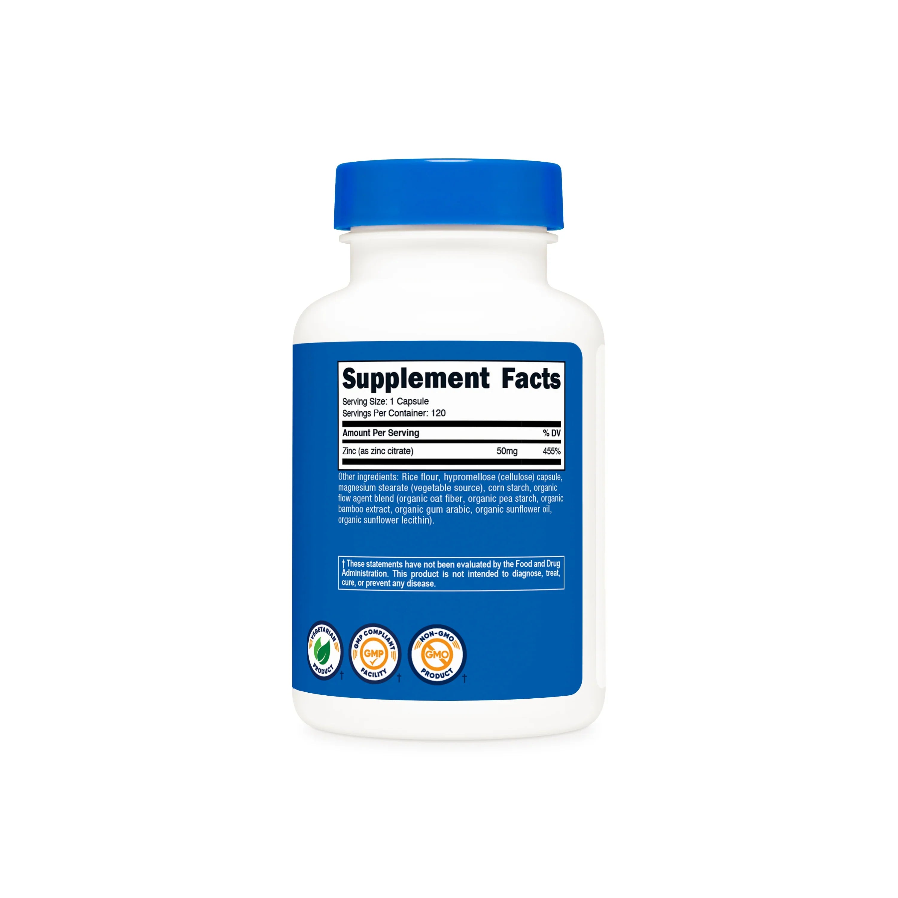 Nutricost Zinc Chelate Capsules