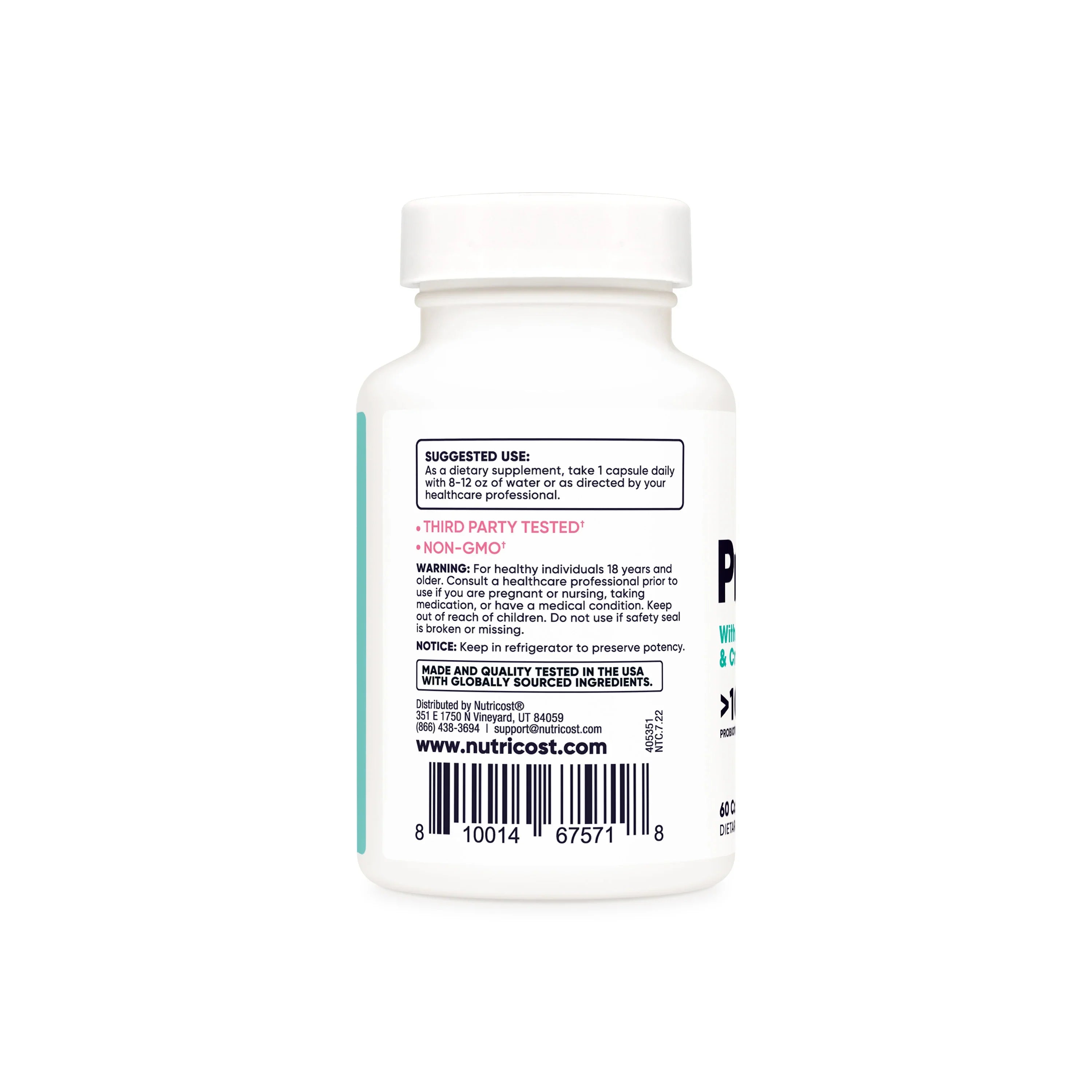 Nutricost Probiotic for Women Capsule