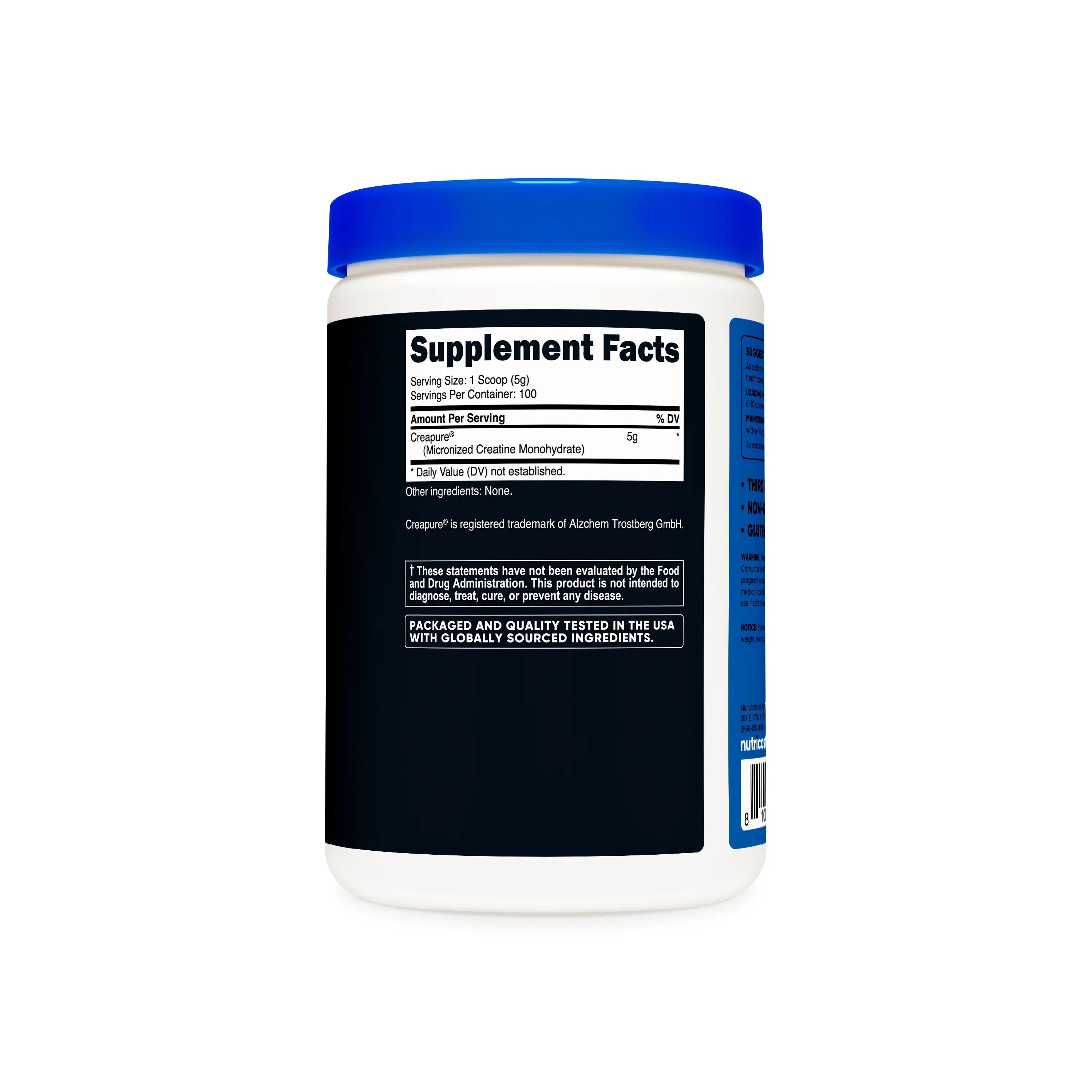 Nutricost Creatine Monohydrate (Creapure®) Powder