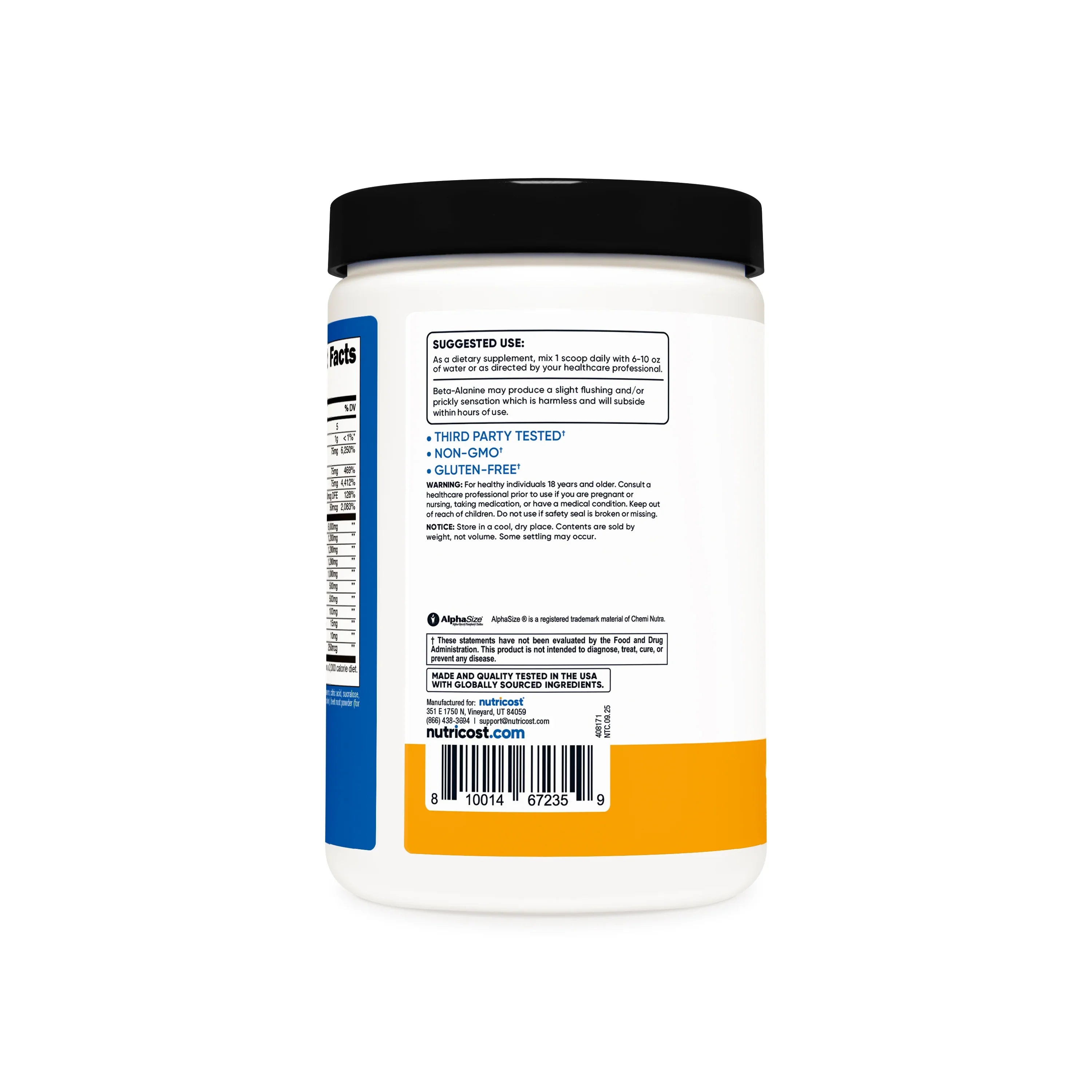 Nutricost Stim Free Pre-Workout