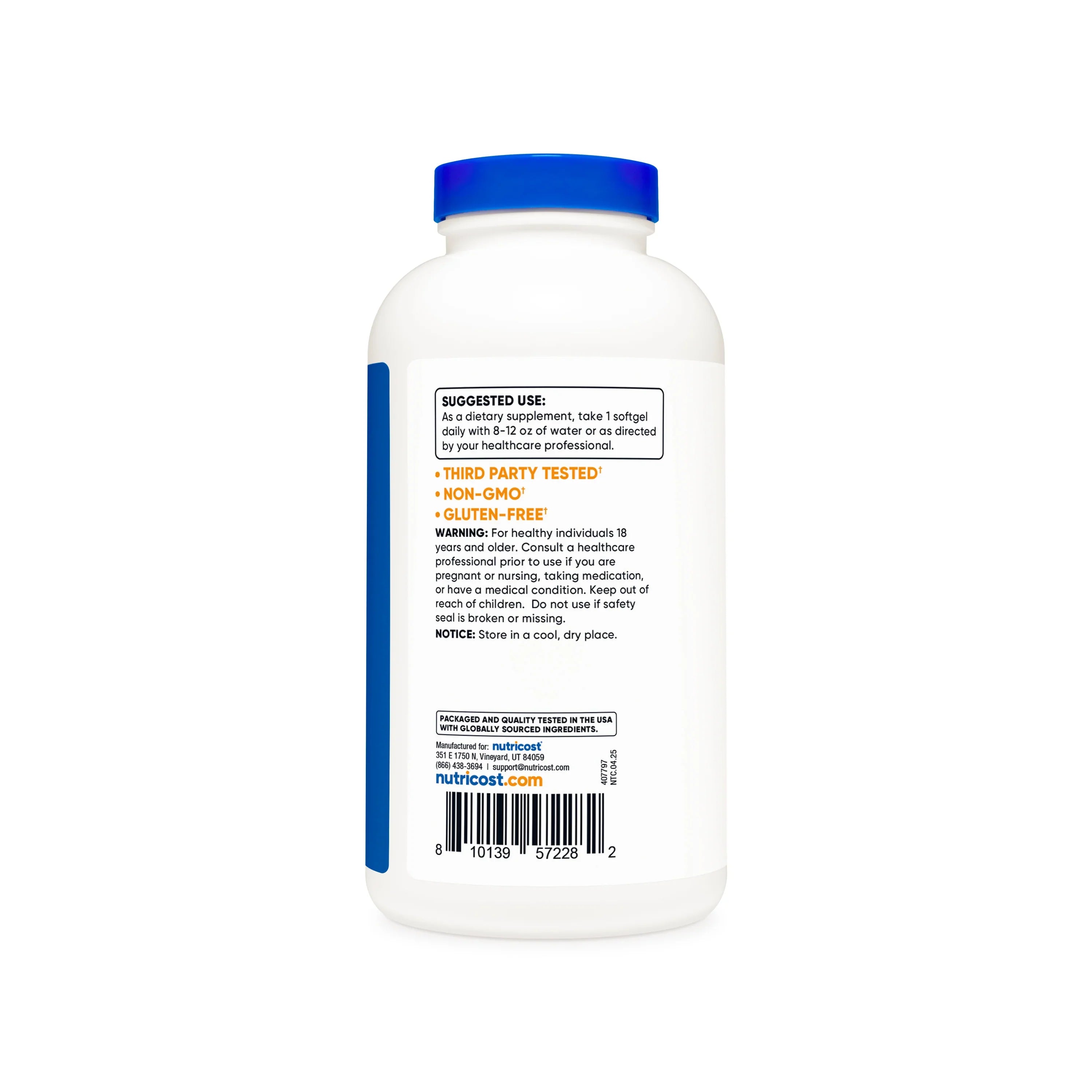 Nutricost Fish Oil Softgels