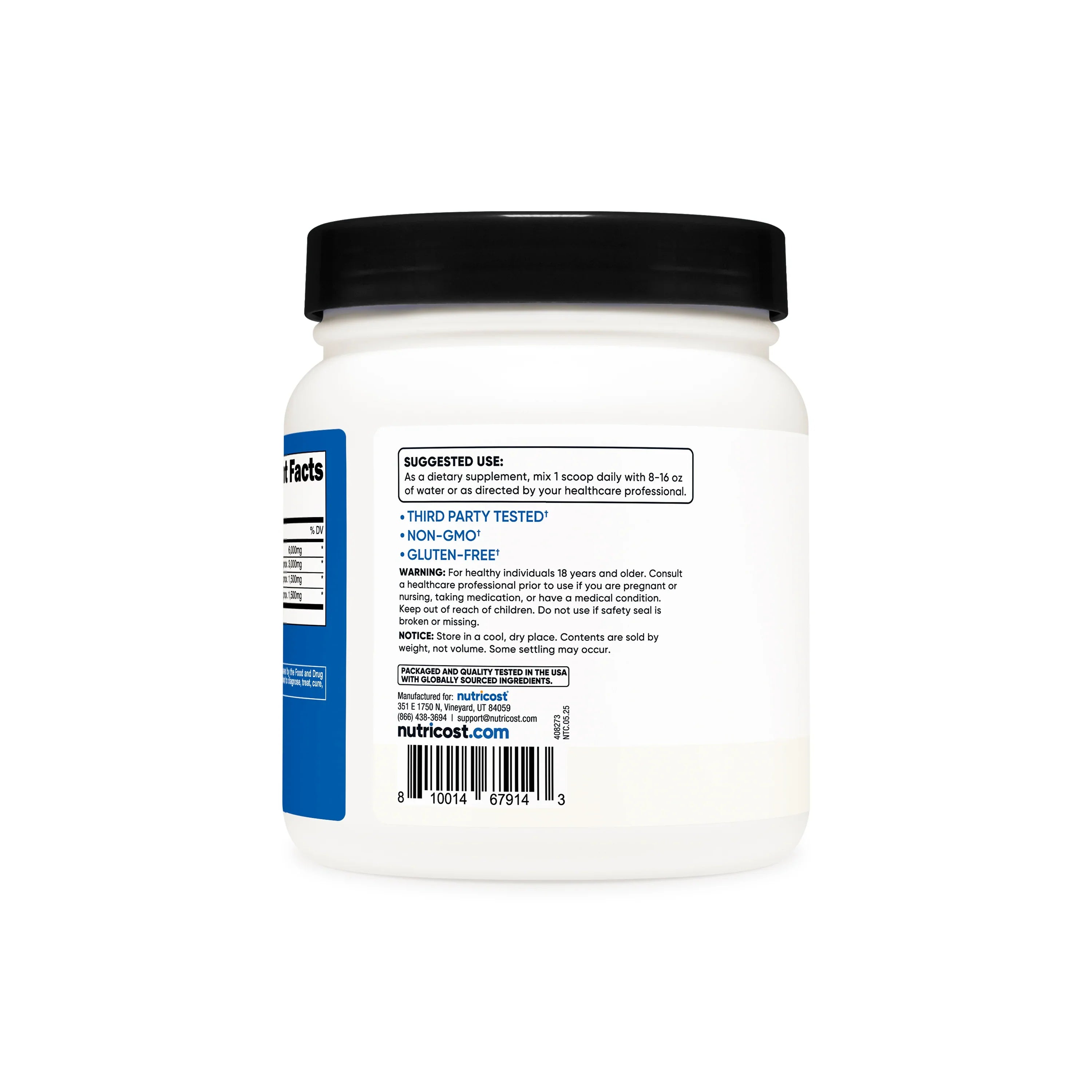 Nutricost BCAA Powder