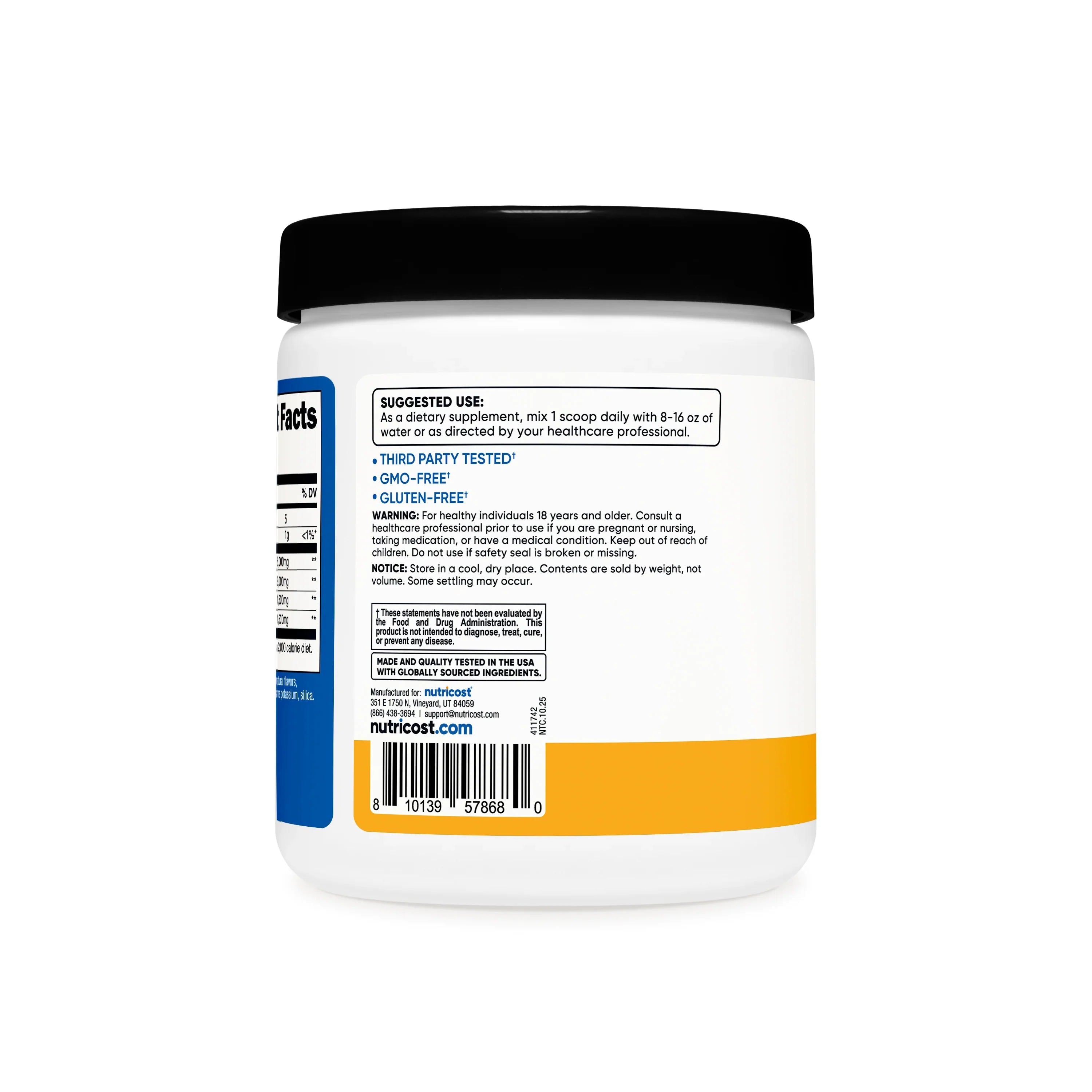 Nutricost BCAA Powder