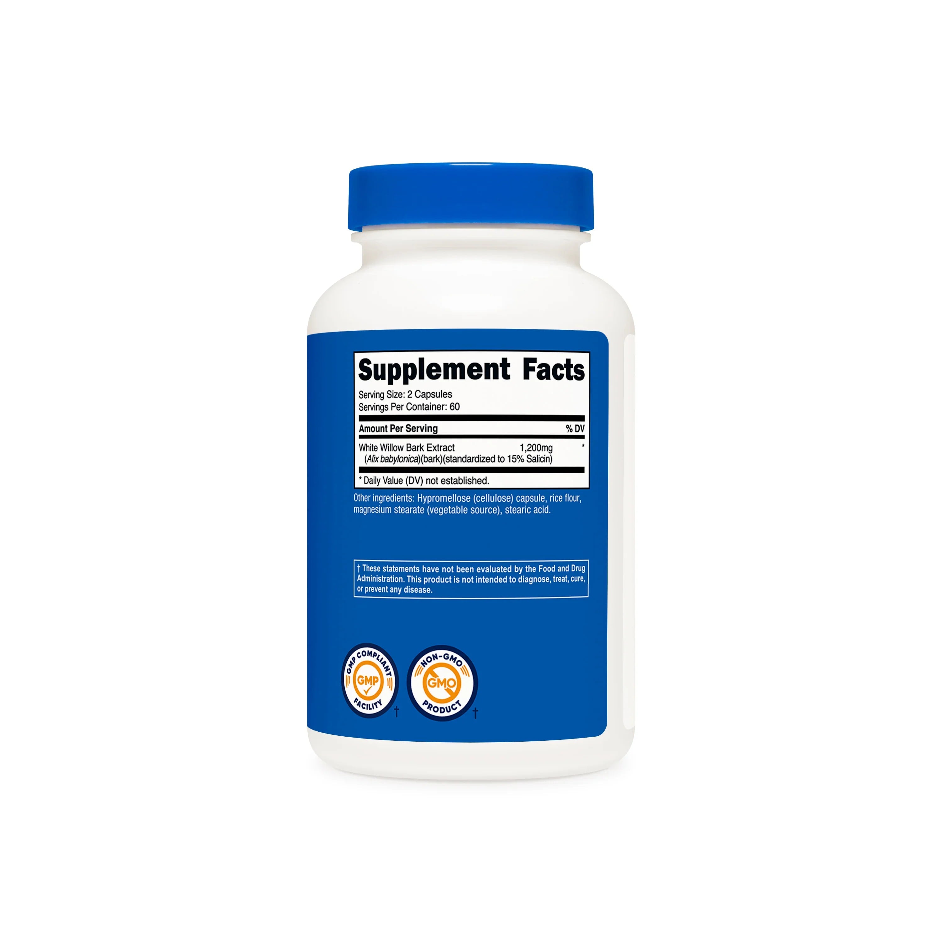 Nutricost White Willow Bark Capsules