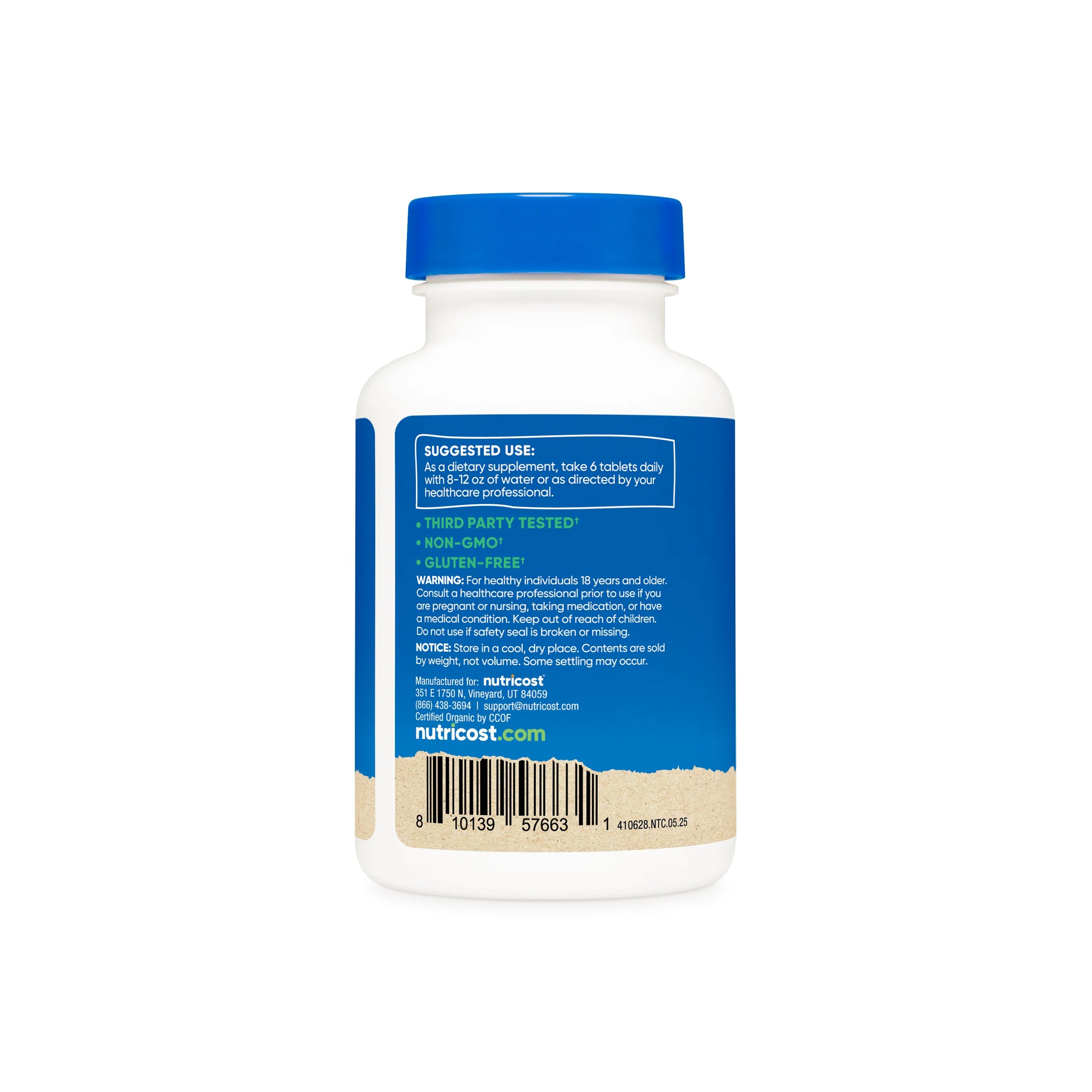 Nutricost Organic Spirulina + Chlorella