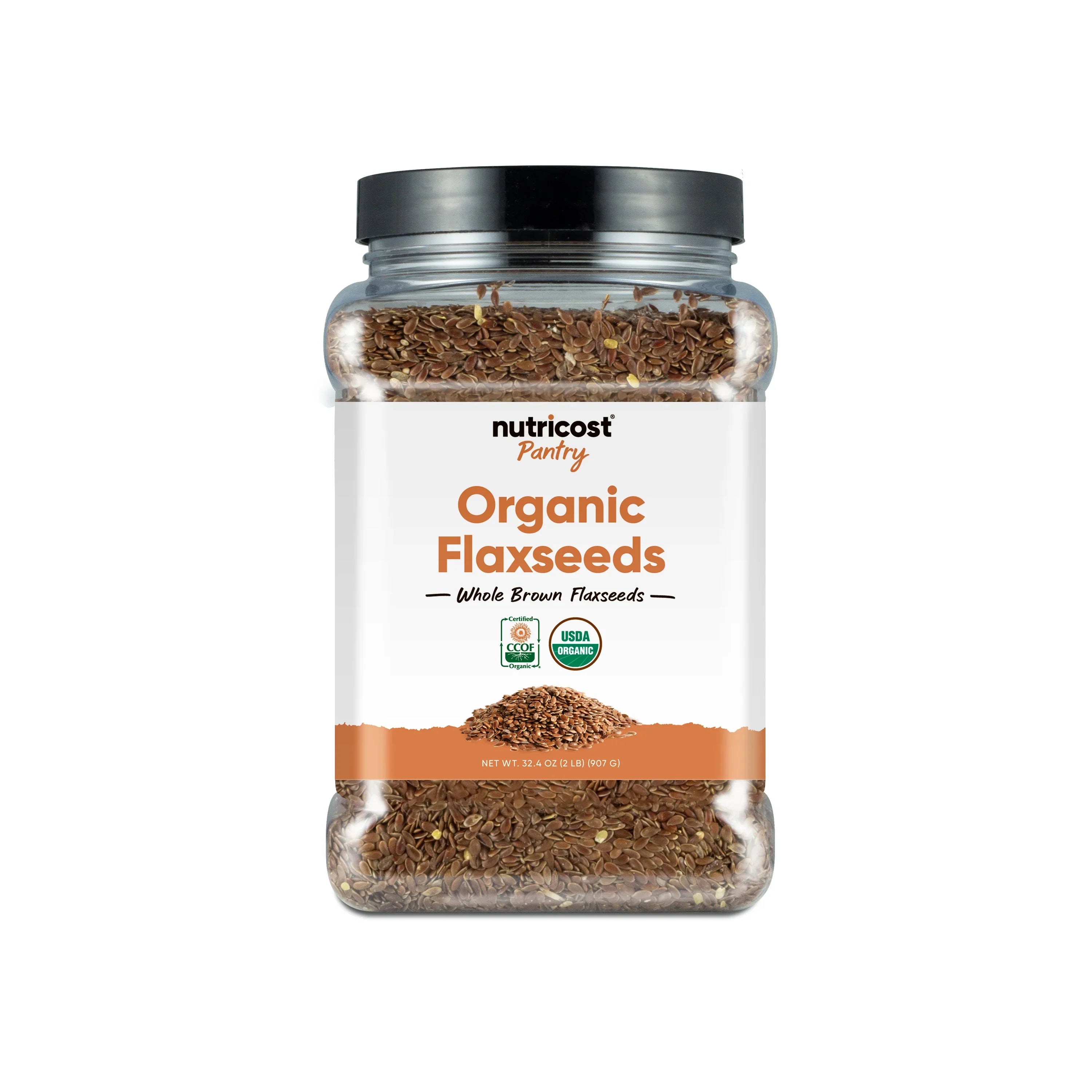 Nutricost Pantry Organic Flaxseeds