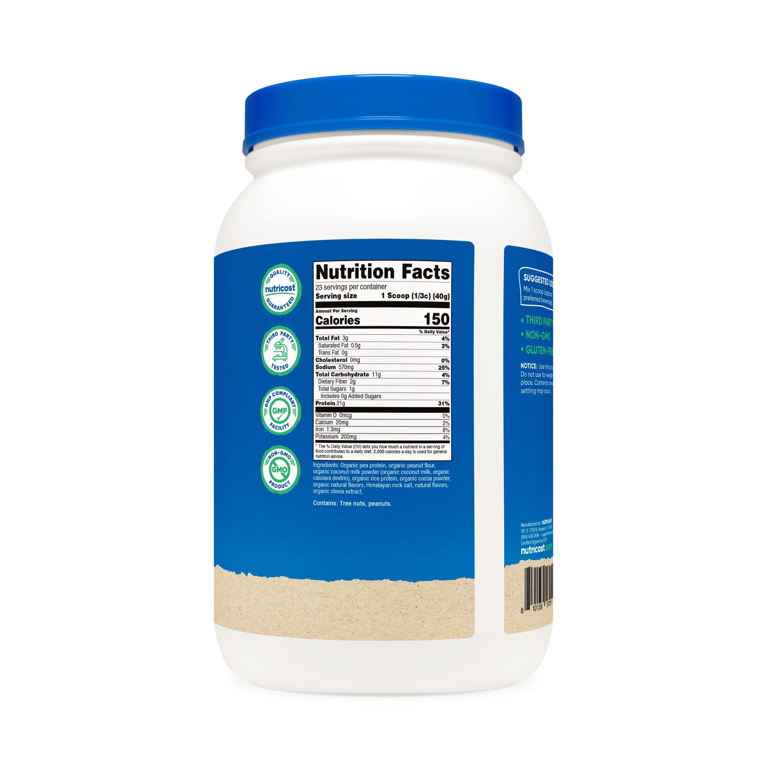 Nutricost Organic Vegan Protein Powder