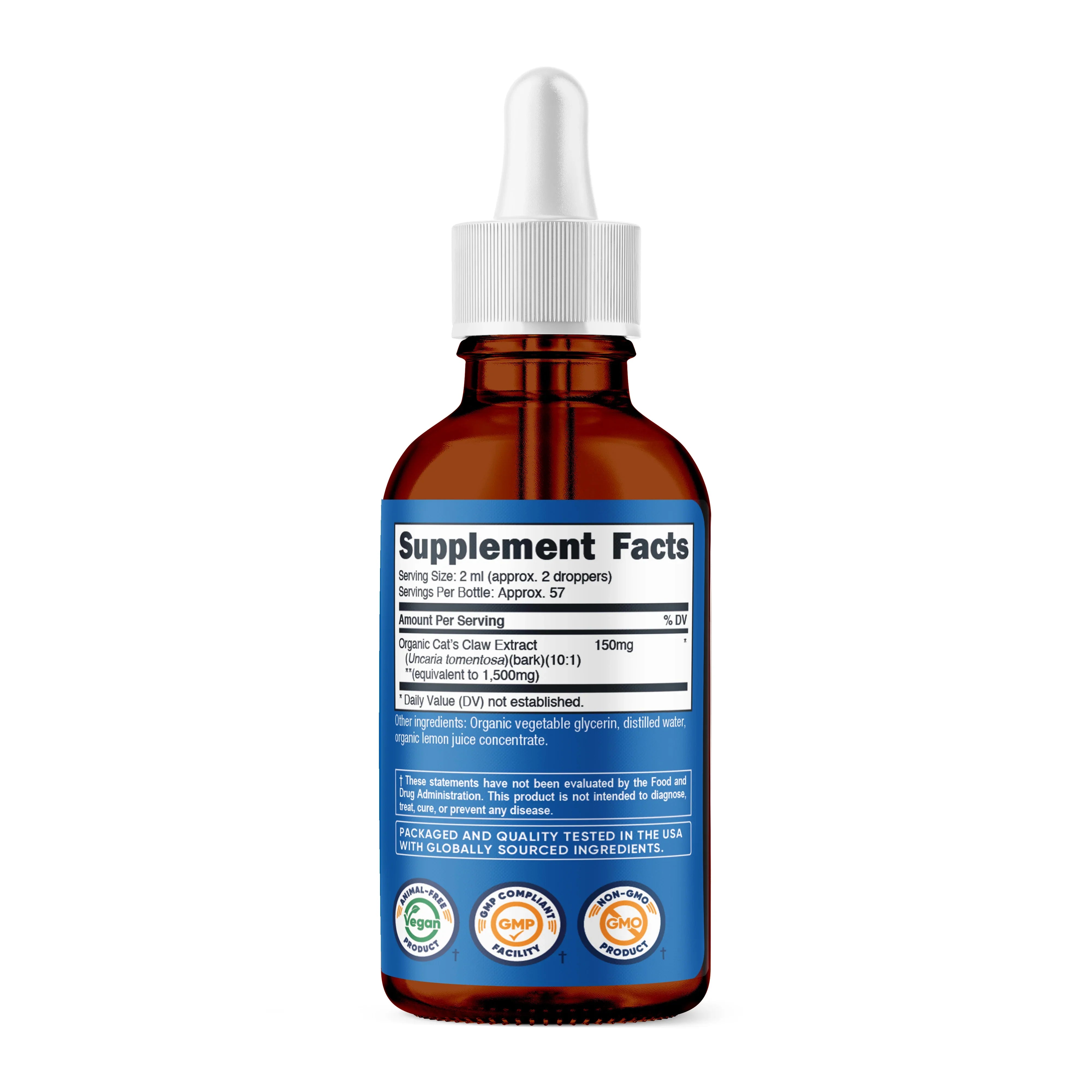 Nutricost Organic Cat's Claw Liquid Drops