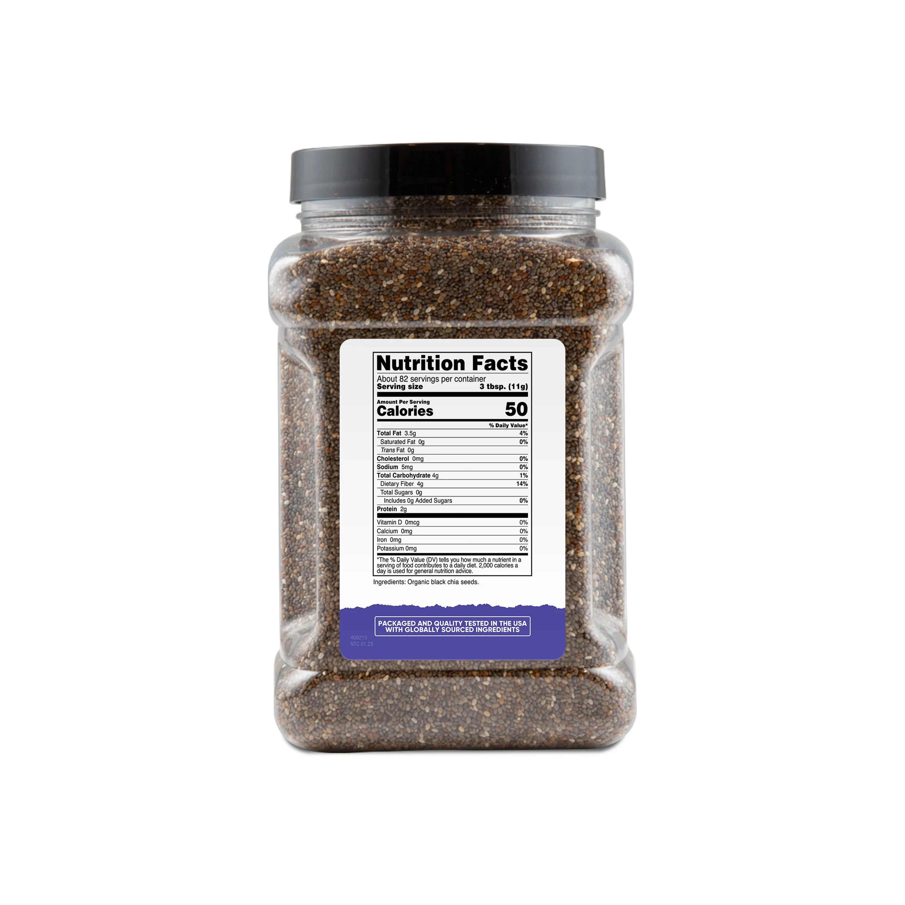 Nutricost Pantry Organic Chia Seed