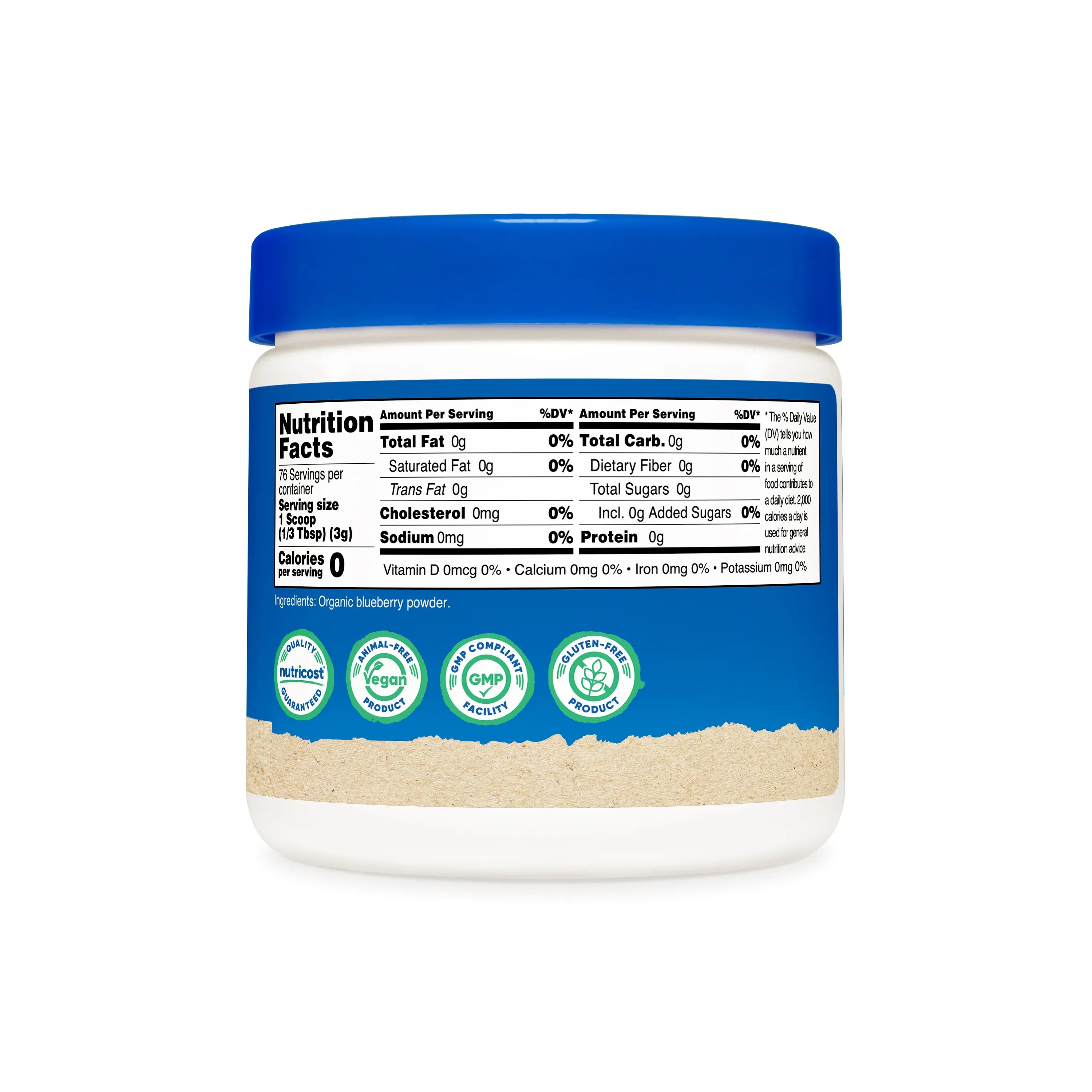 Nutricost Organic Blueberry Powder