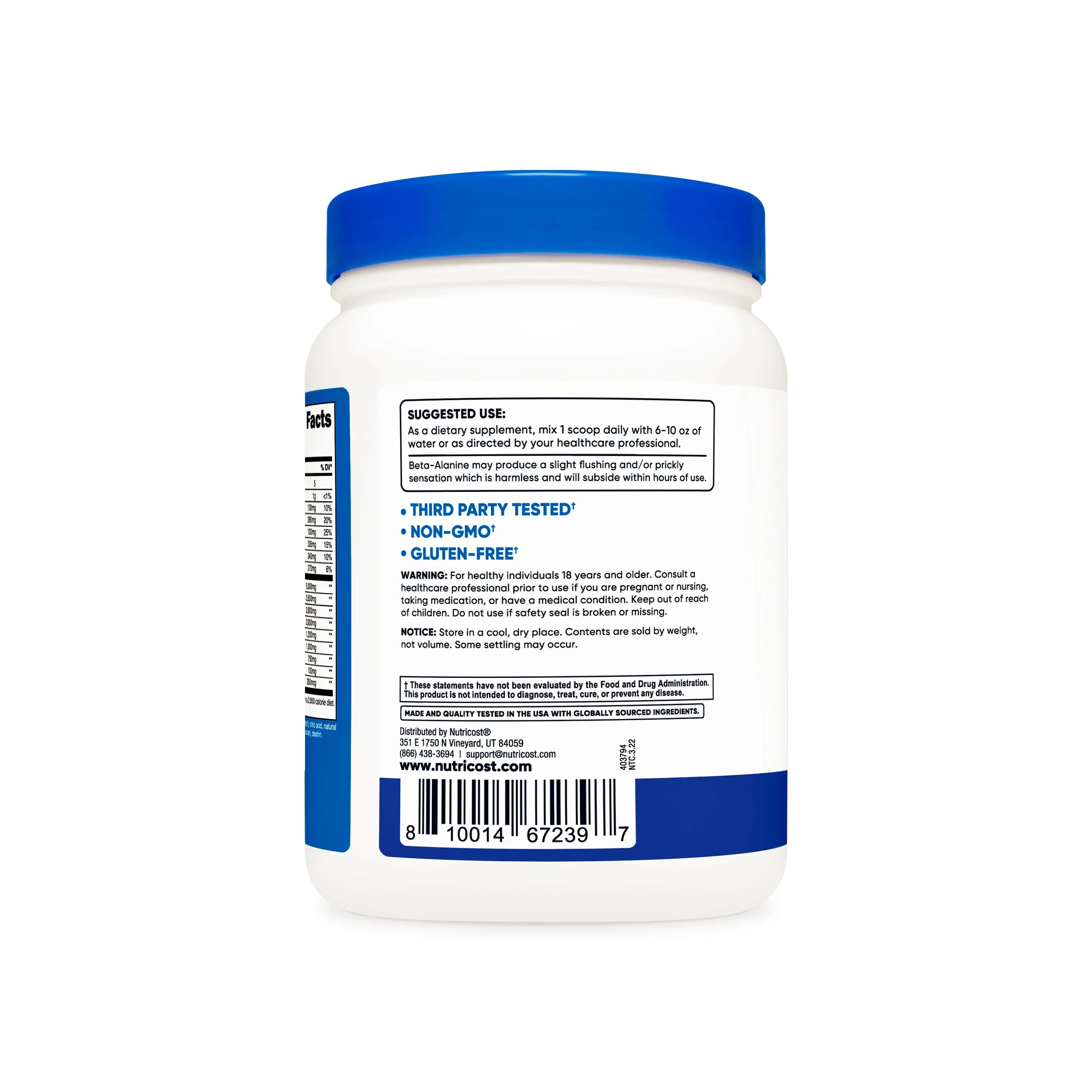 Nutricost Intraworkout Powders
