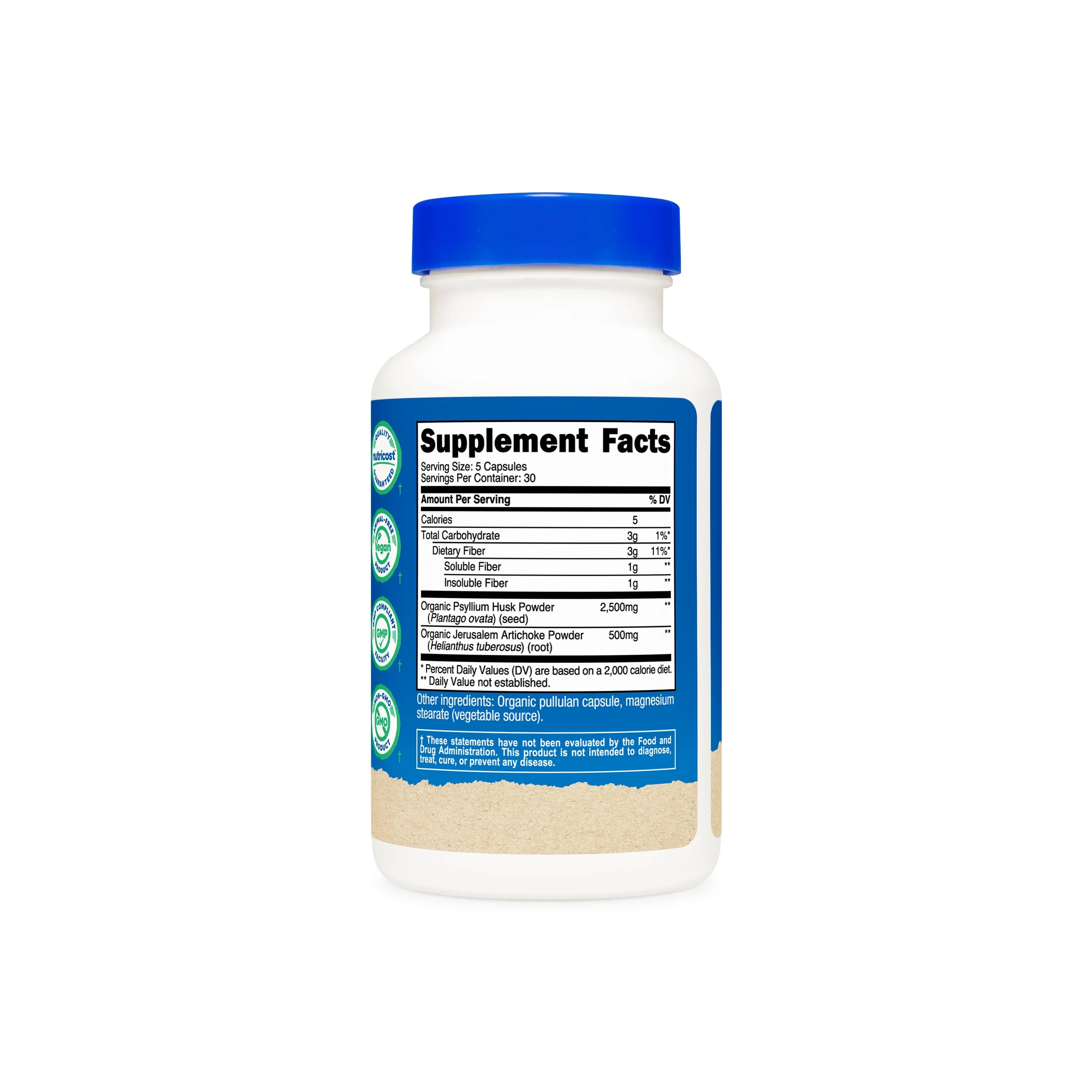 Nutricost Organic Fiber Capsules