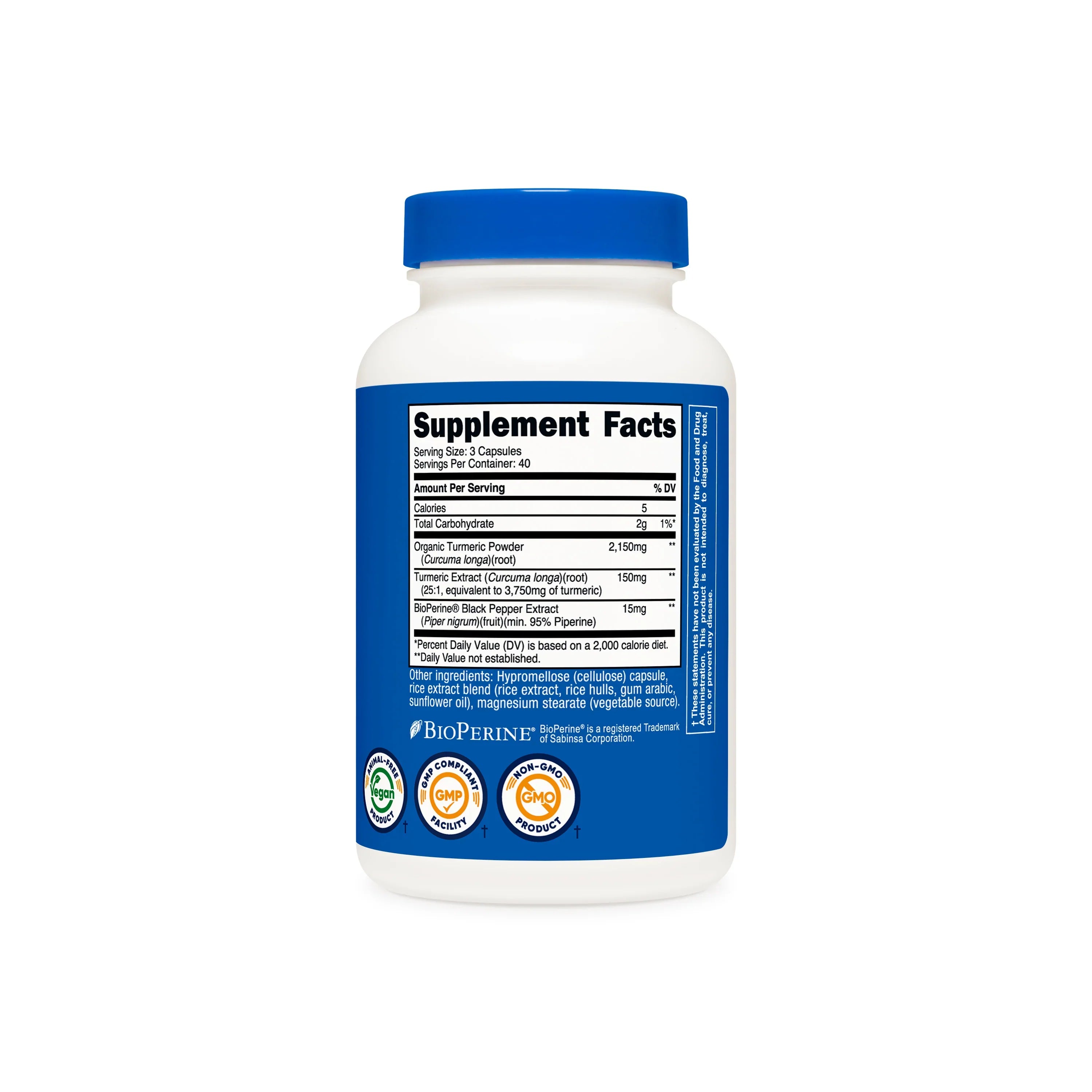 Nutricost Turmeric Capsules
