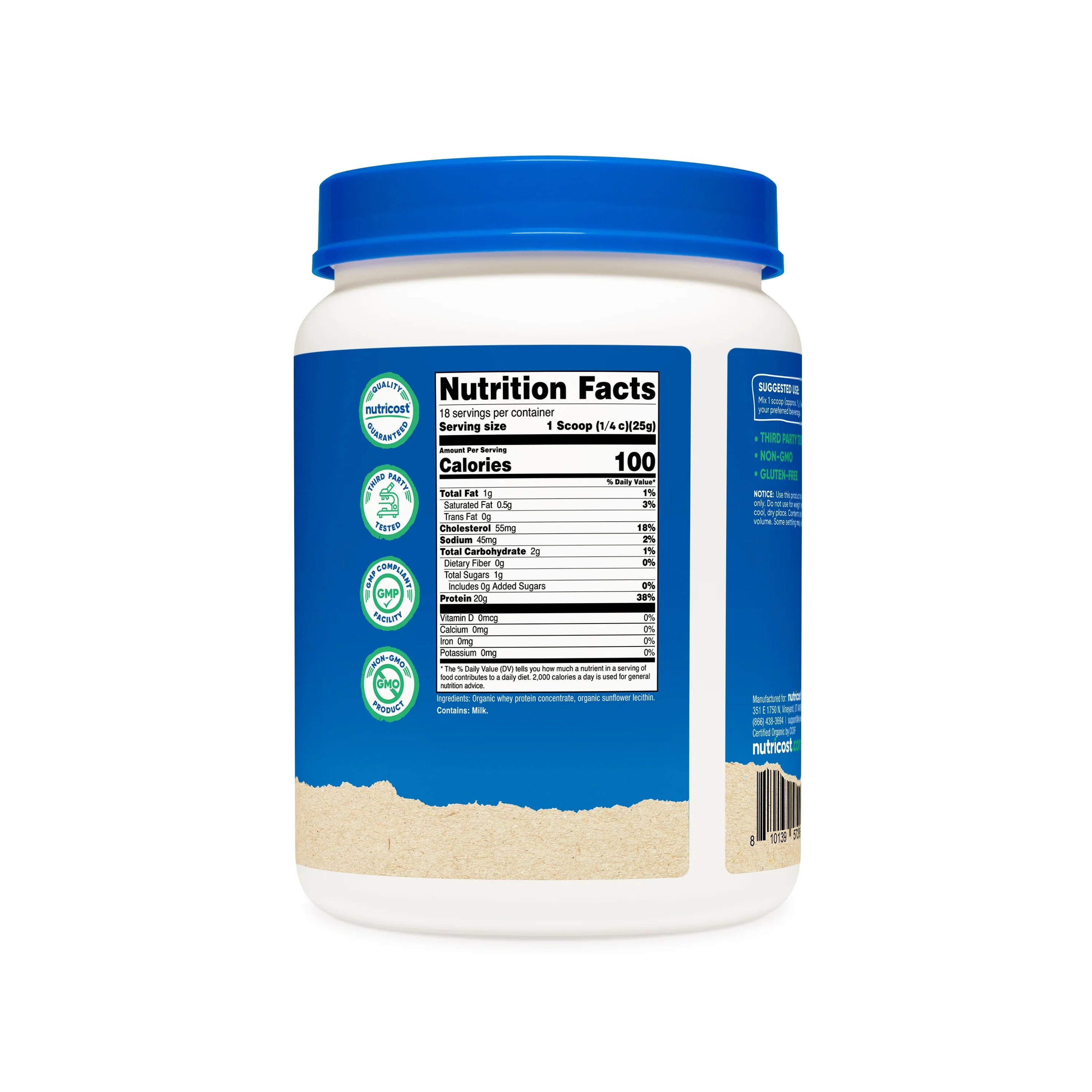 Nutricost Organic Whey Protein