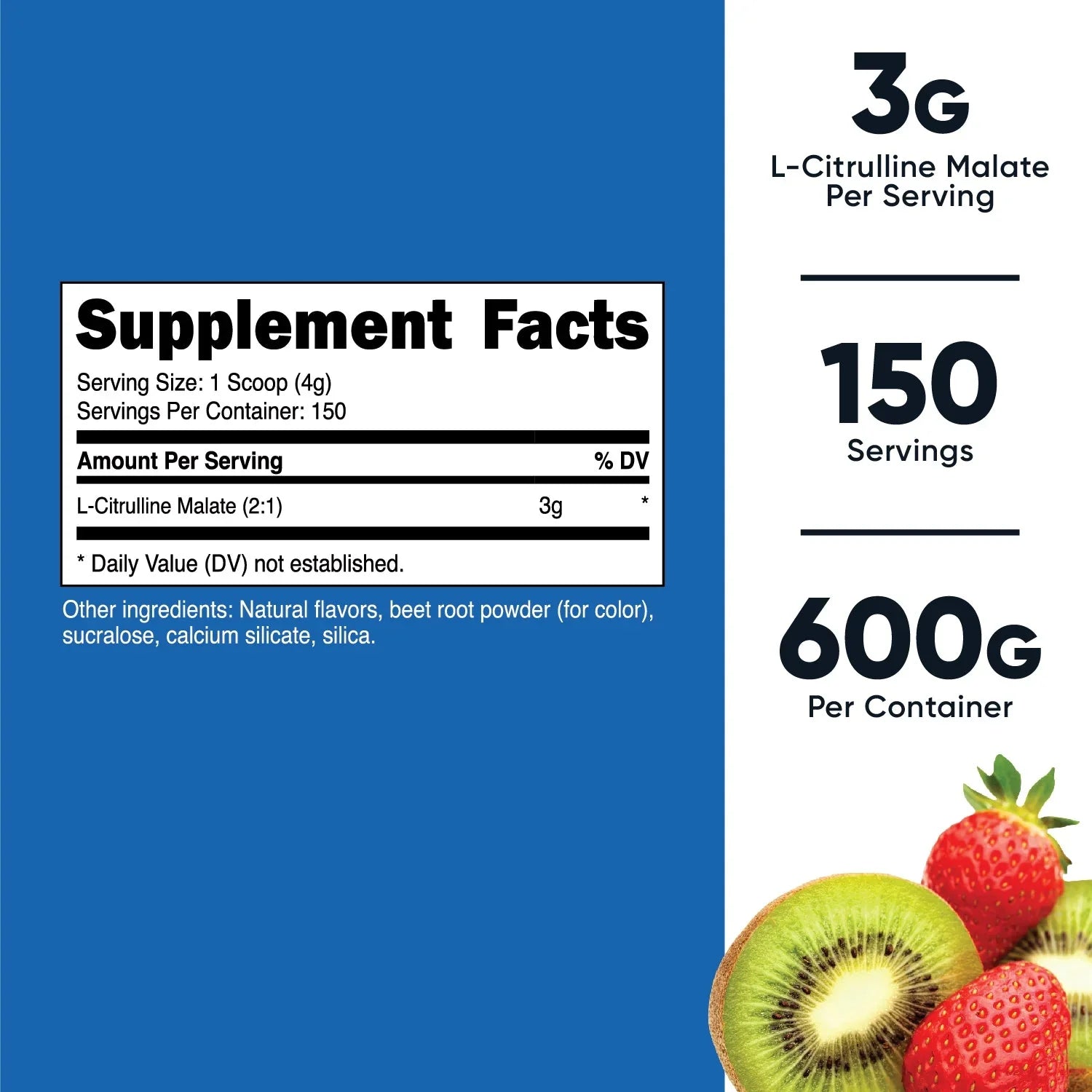 Nutricost L-Citrulline Malate (2:1) Flavored Powder