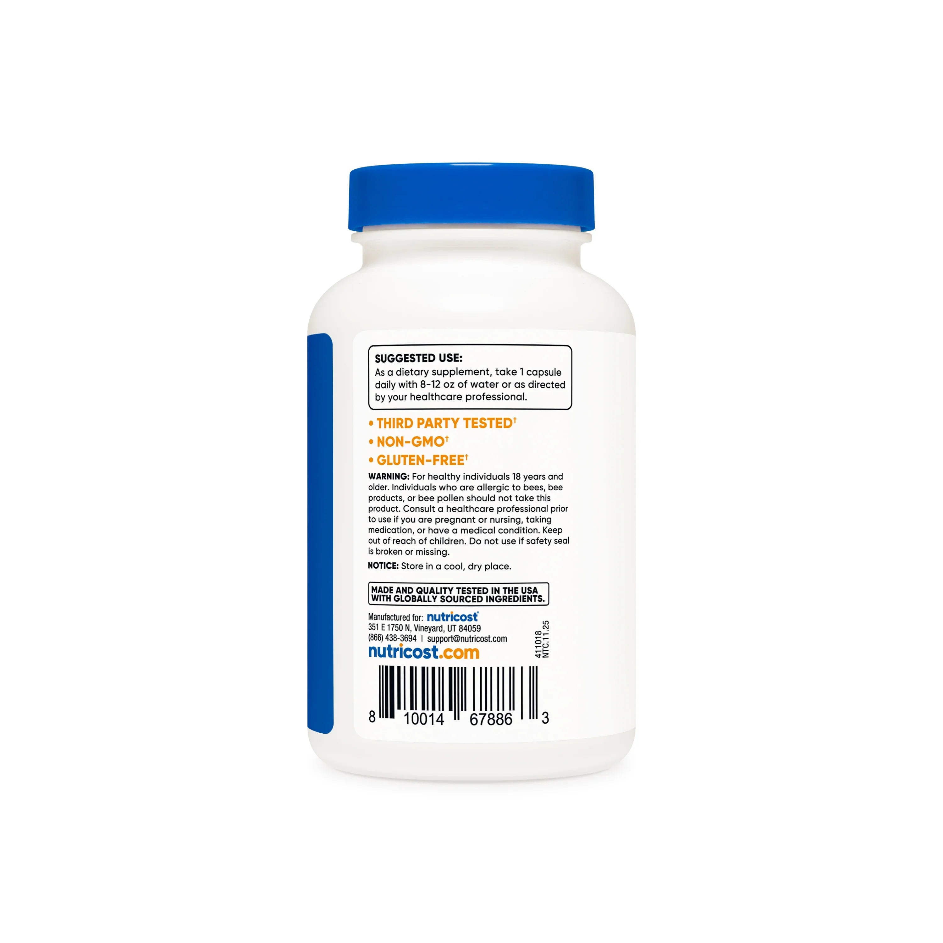 Nutricost Bee Propolis 10:1 Capsules