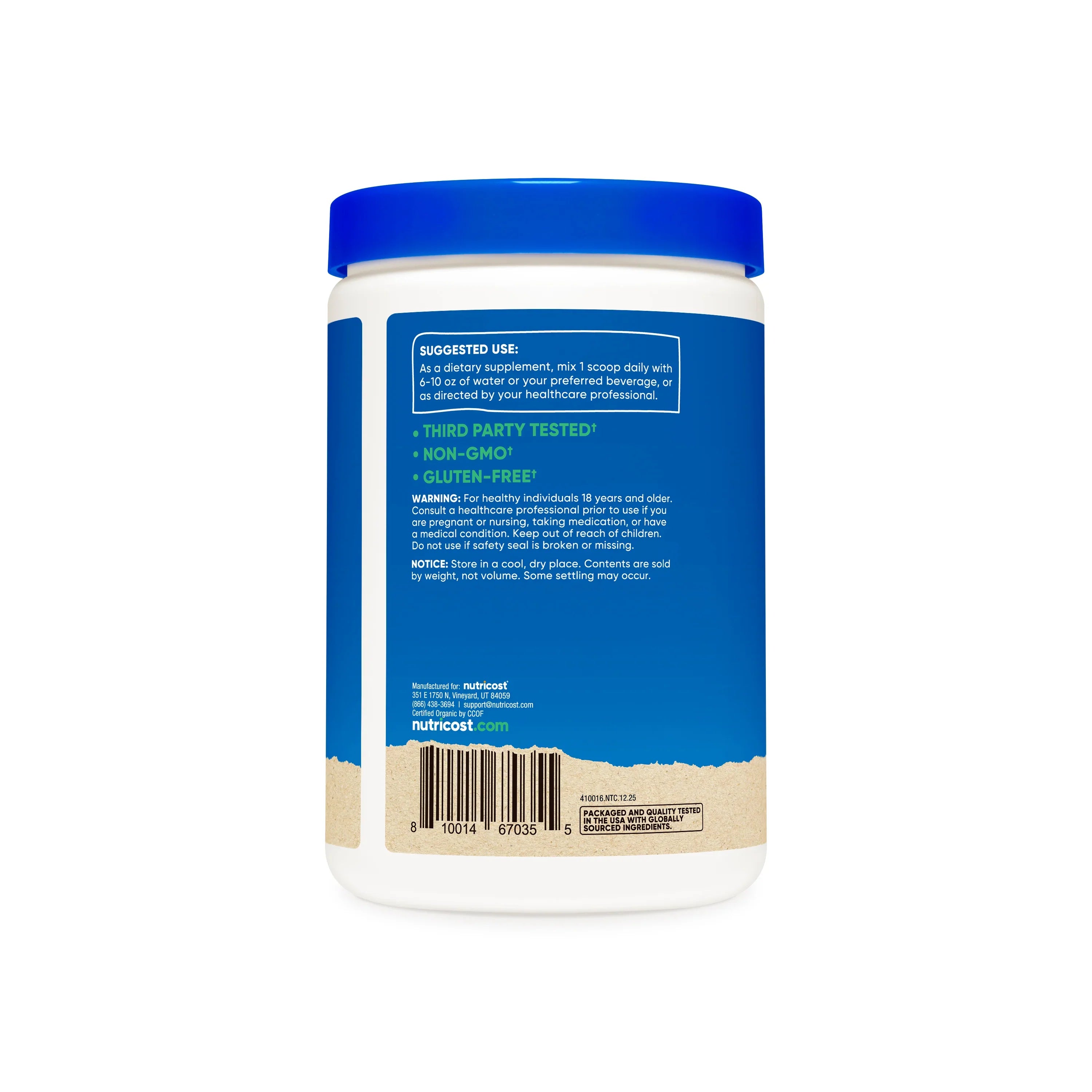 Nutricost Organic Chaga Mushroom Powder