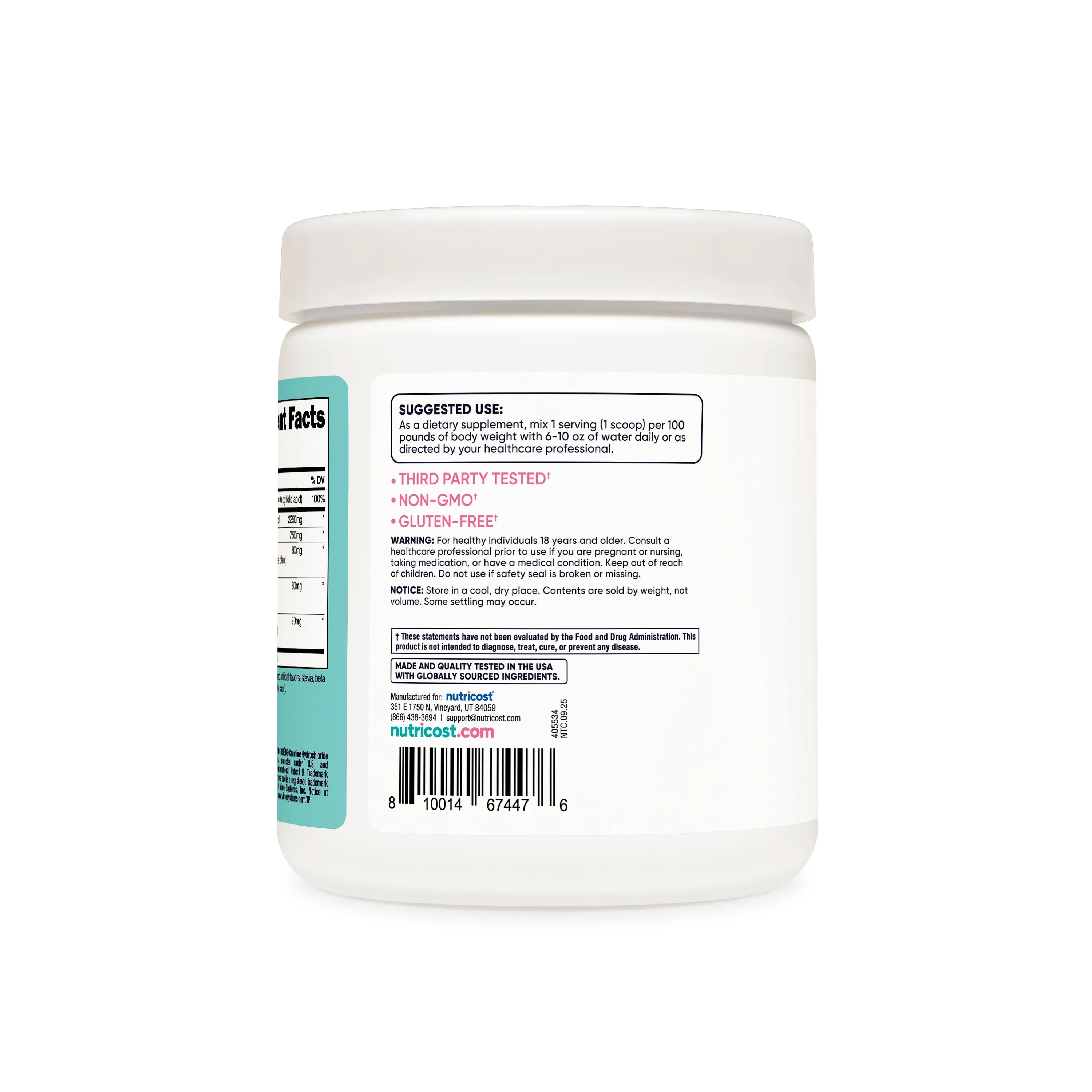Nutricost Creatine for Women