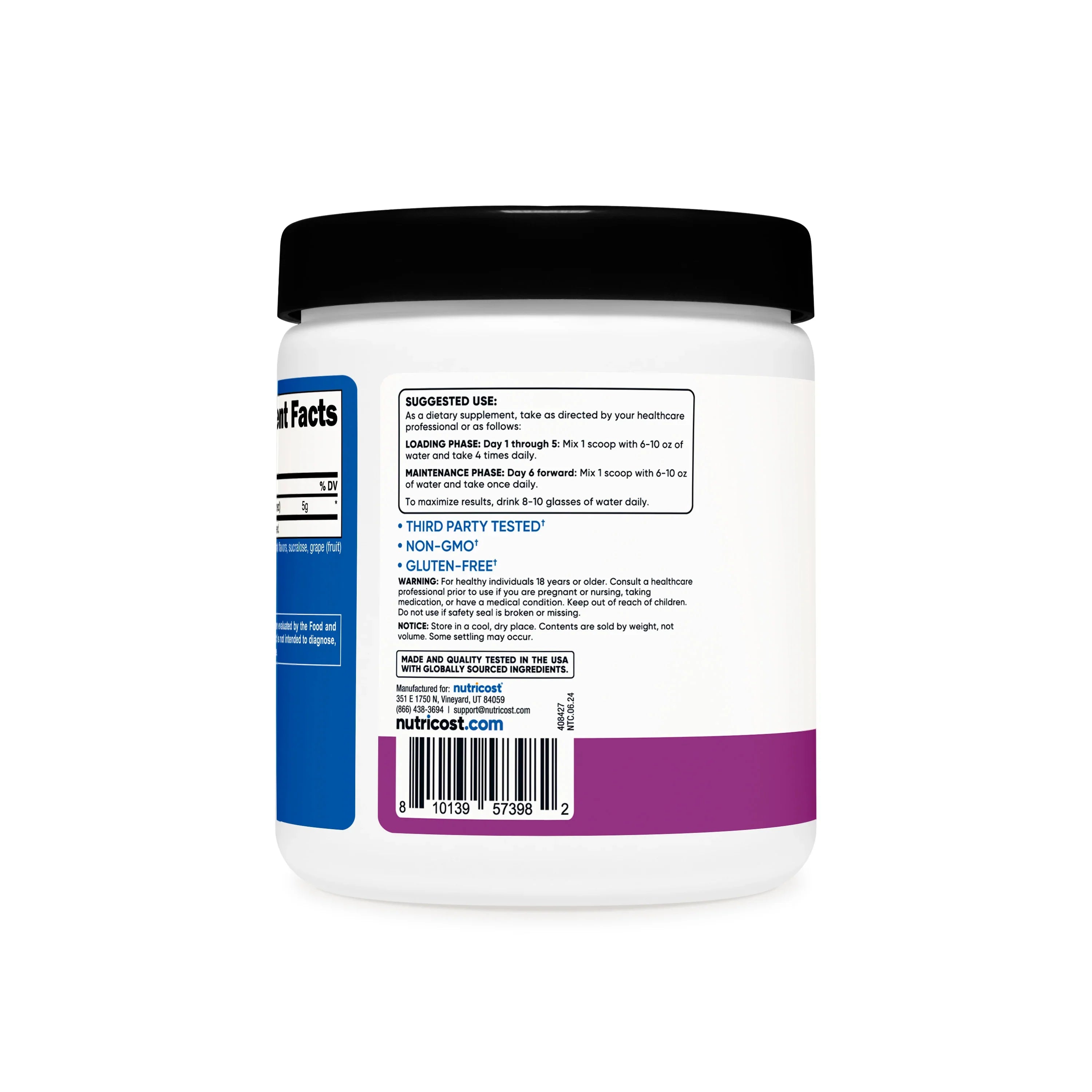 Nutricost Creatine Monohydrate Powder