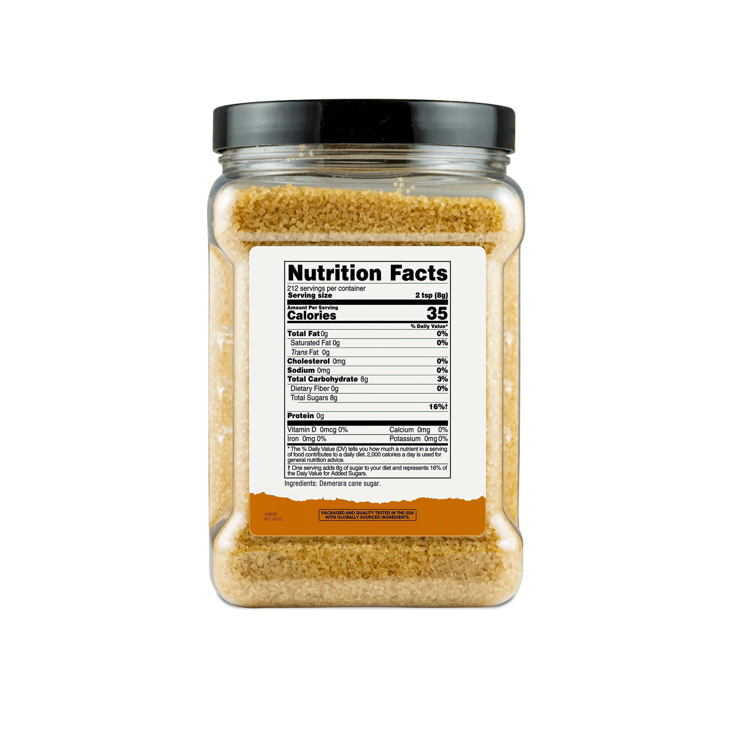 Nutricost Pantry Unrefined Demerara Sugar
