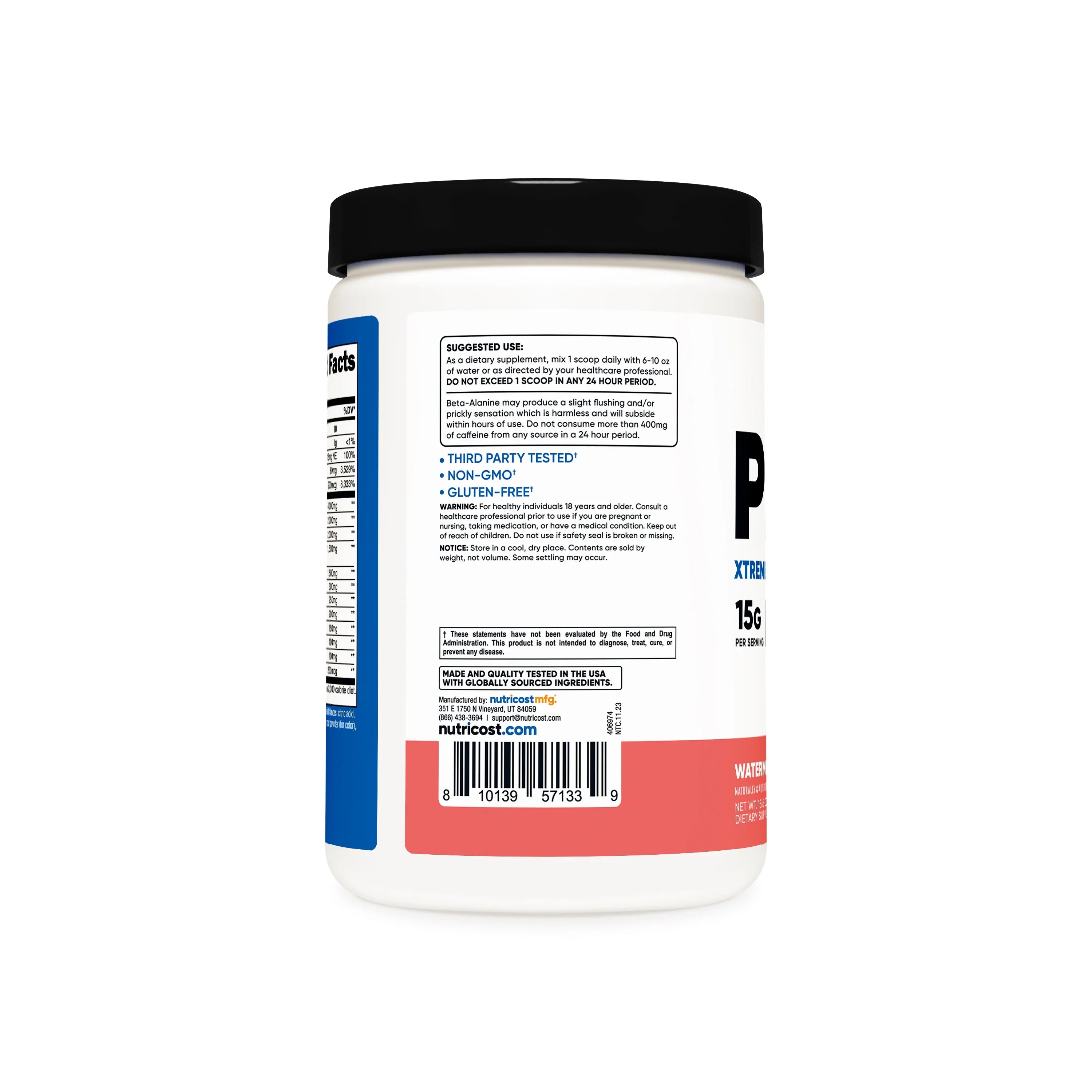 Nutricost Pre-X Workout Complex Powder