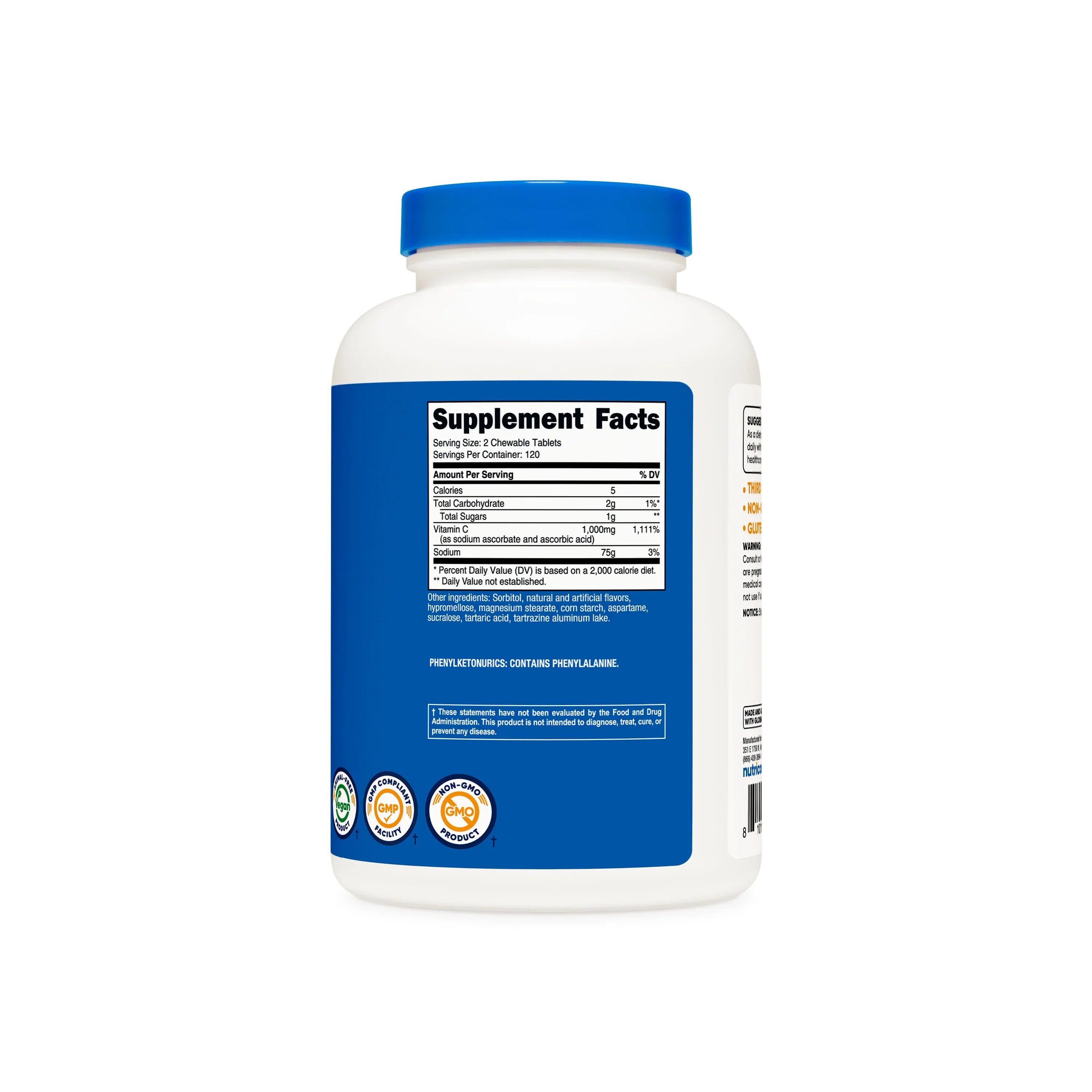Nutricost Vitamin C Chewabl