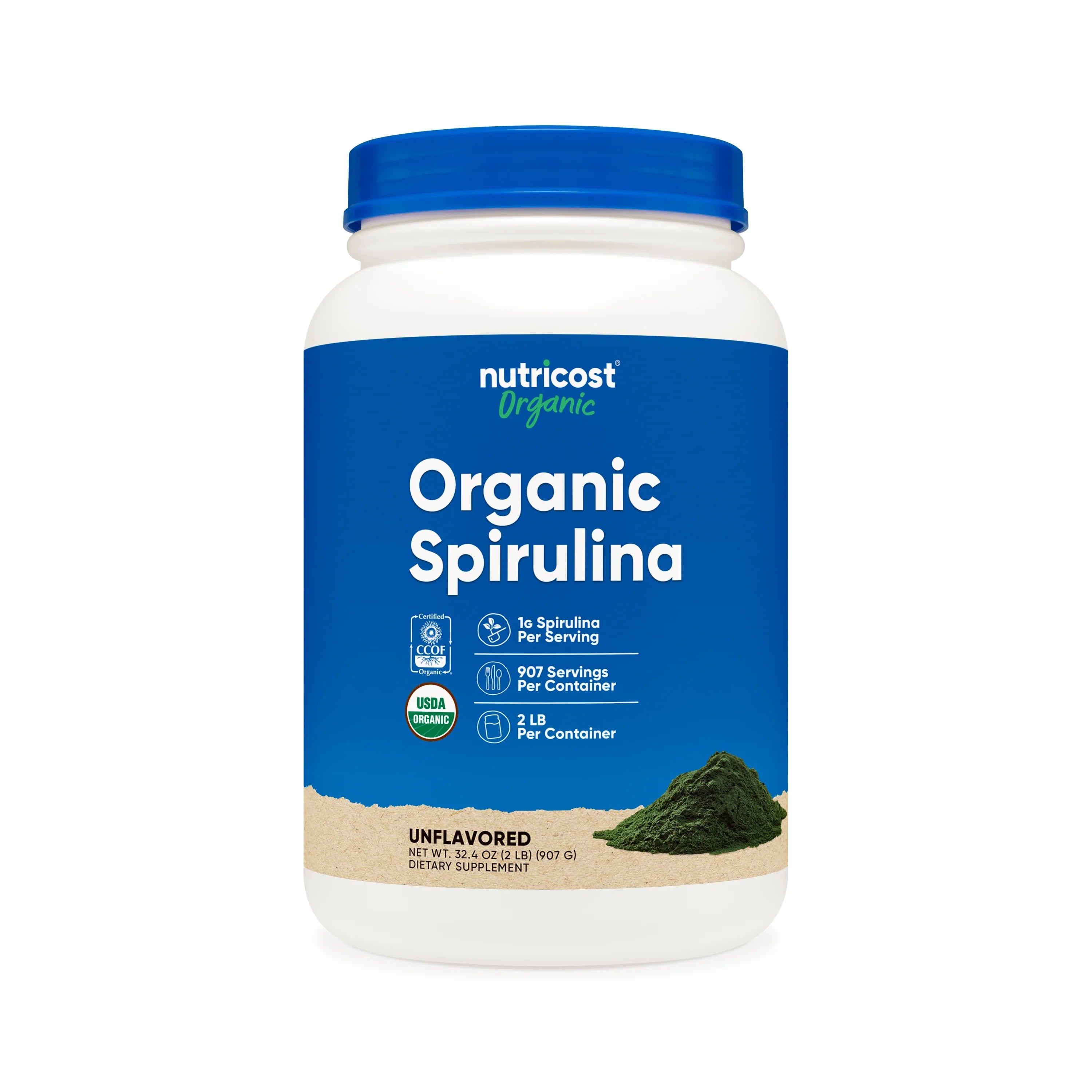 Nutricost Organic Spirulina Powder