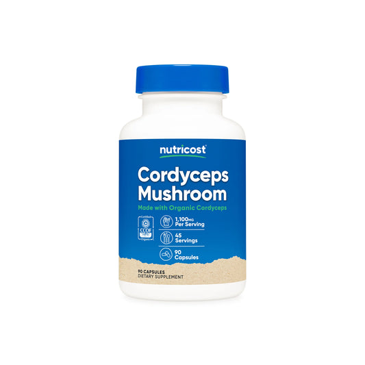 Nutricost Made With Organic Cordyceps Capsules