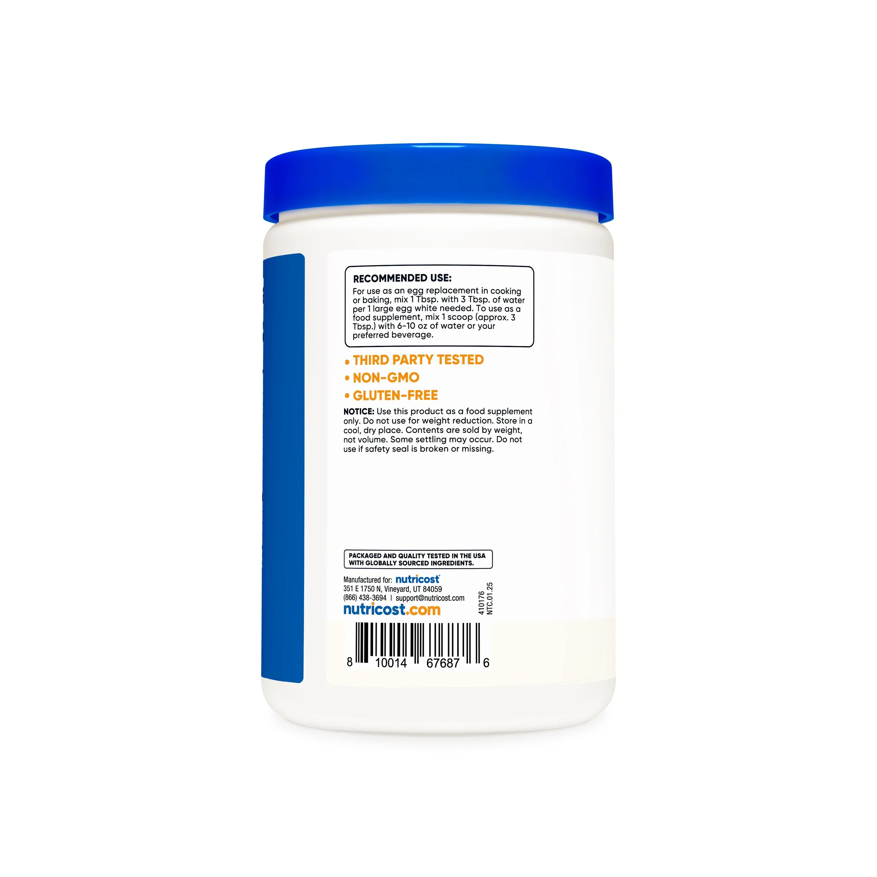 Nutricost Egg White Protein Powder