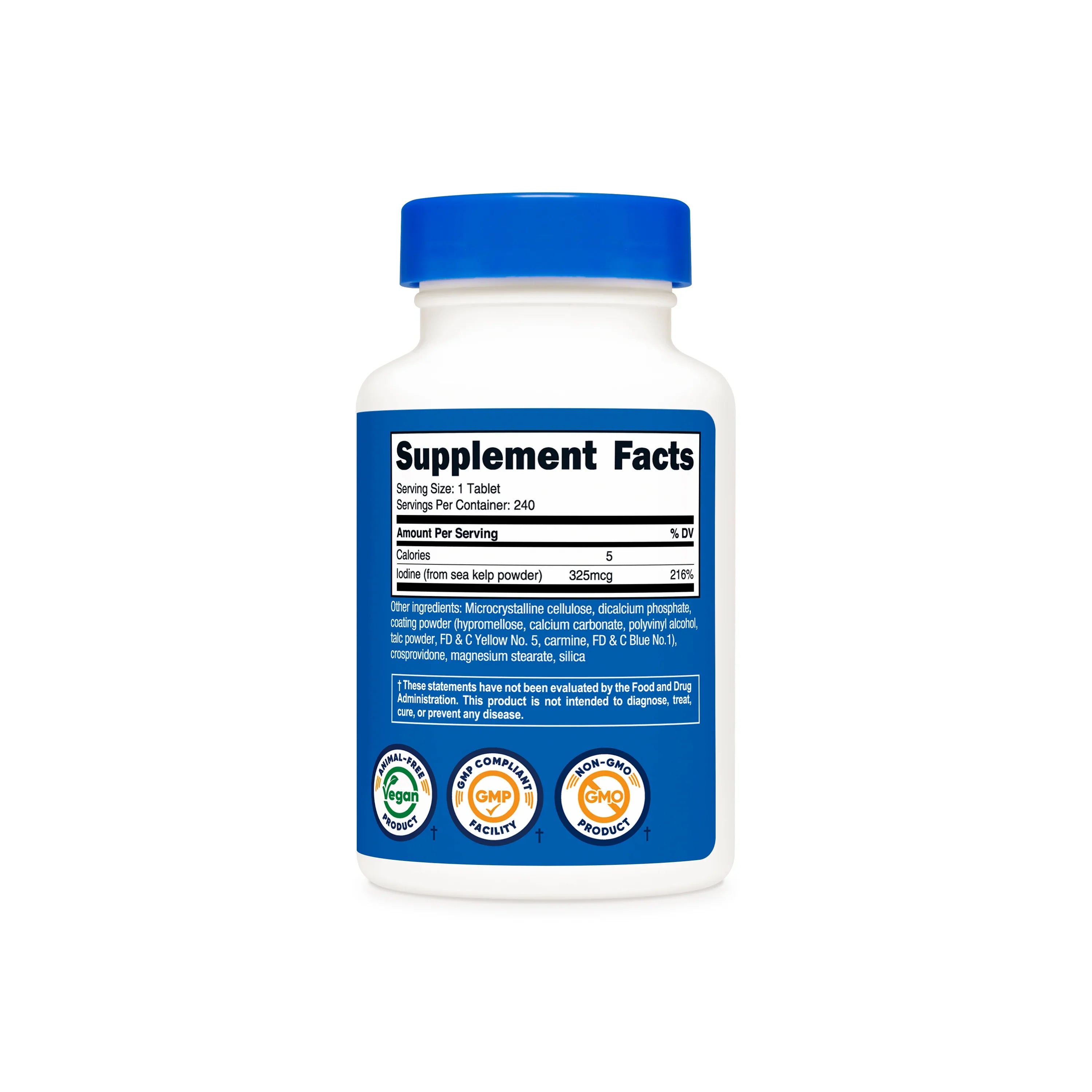 Nutricost Iodine Tablets