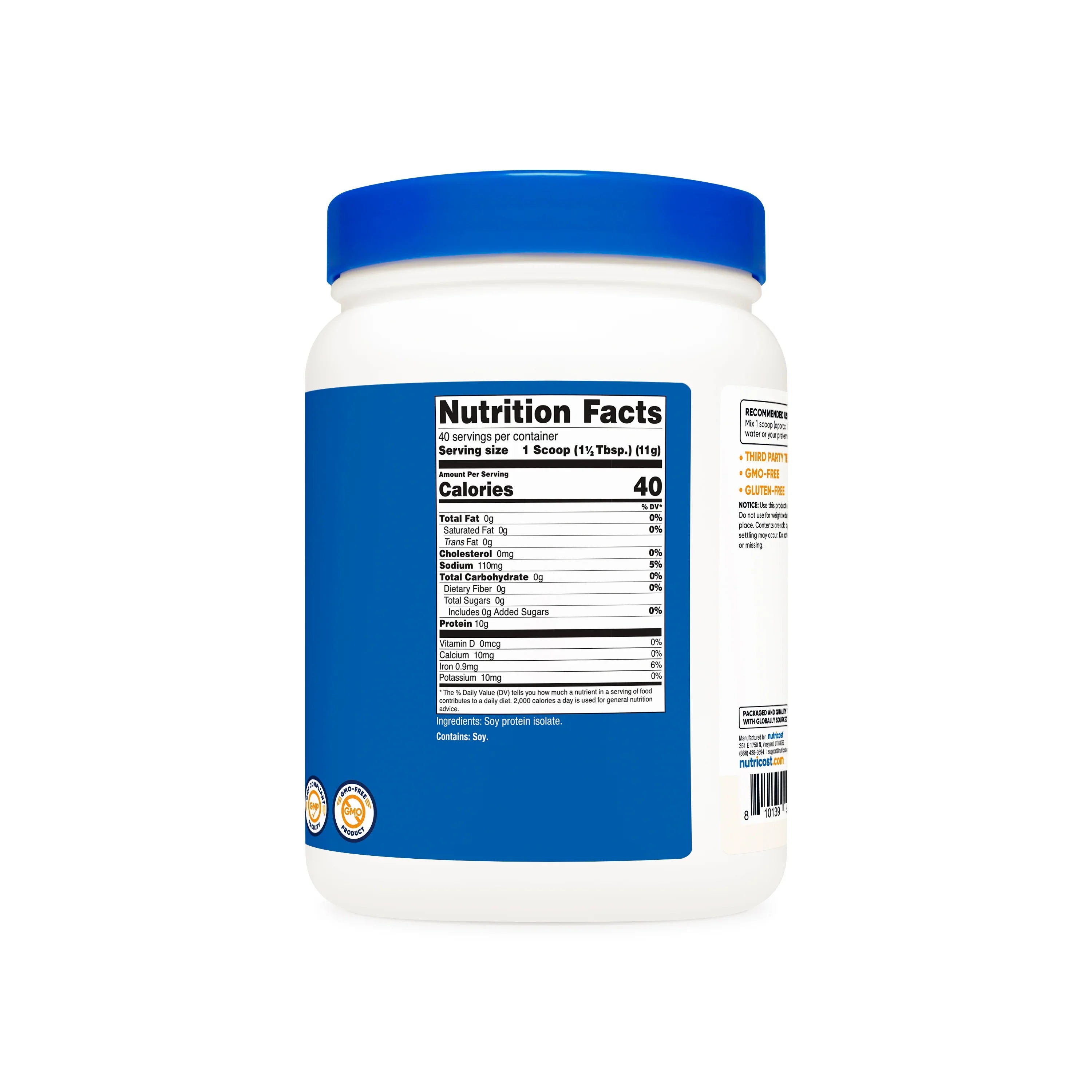 Nutricost Soy Protein Powder