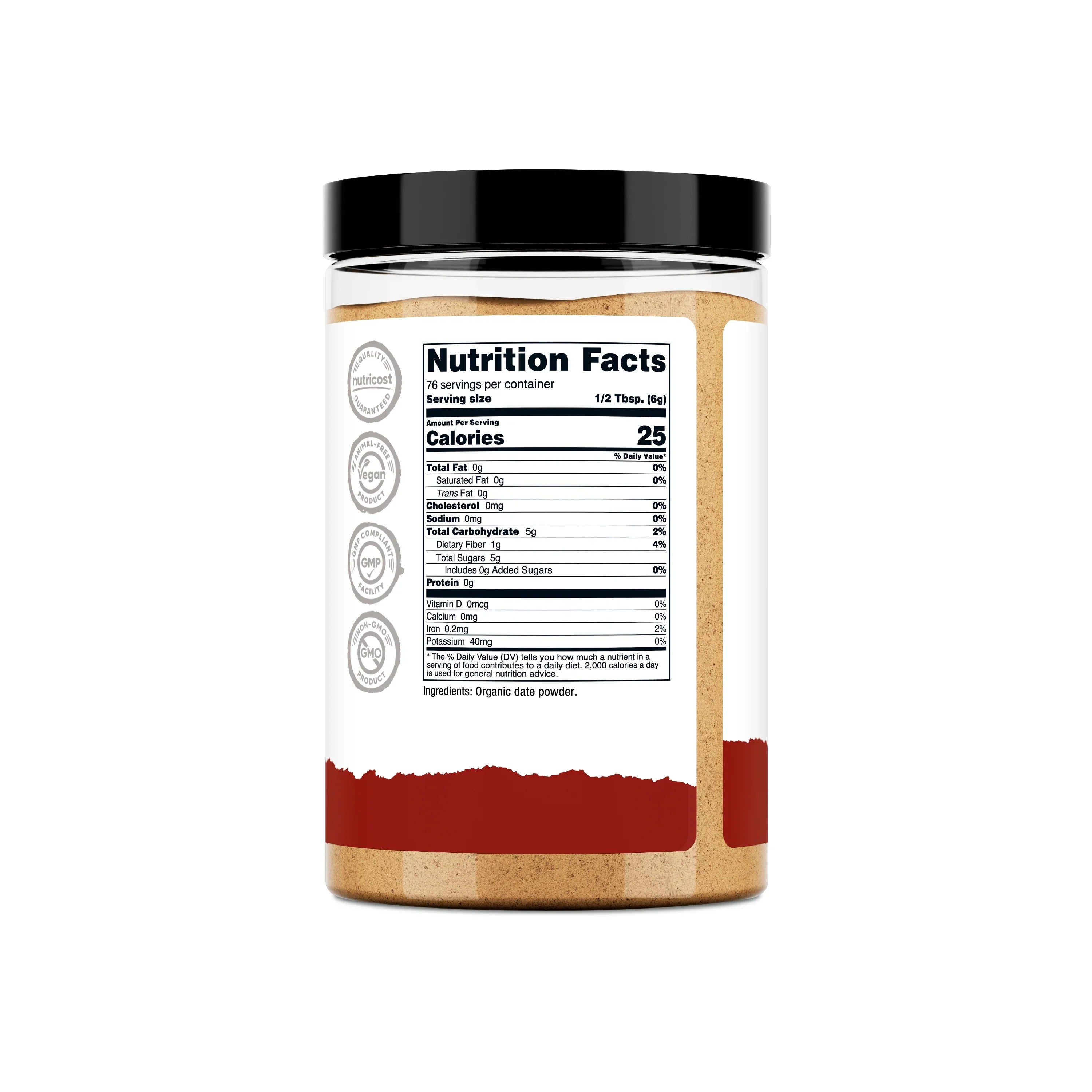 Nutricost Pantry Date Sugar (1 LB)