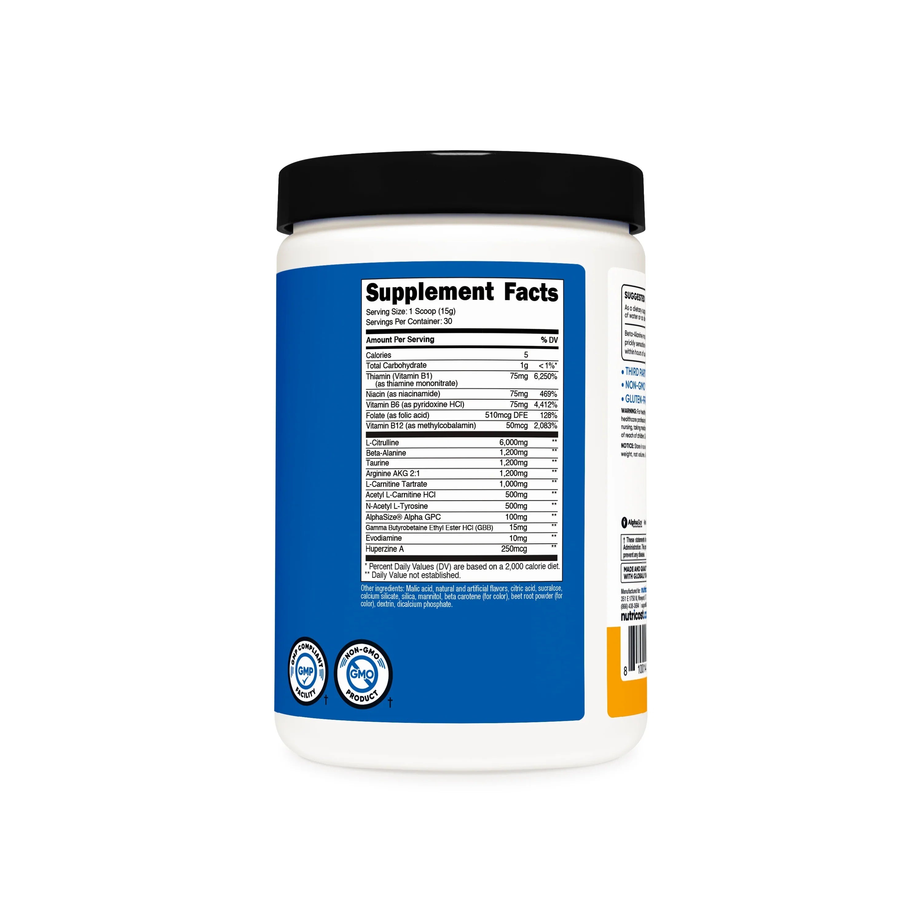 Nutricost Stim Free Pre-Workout