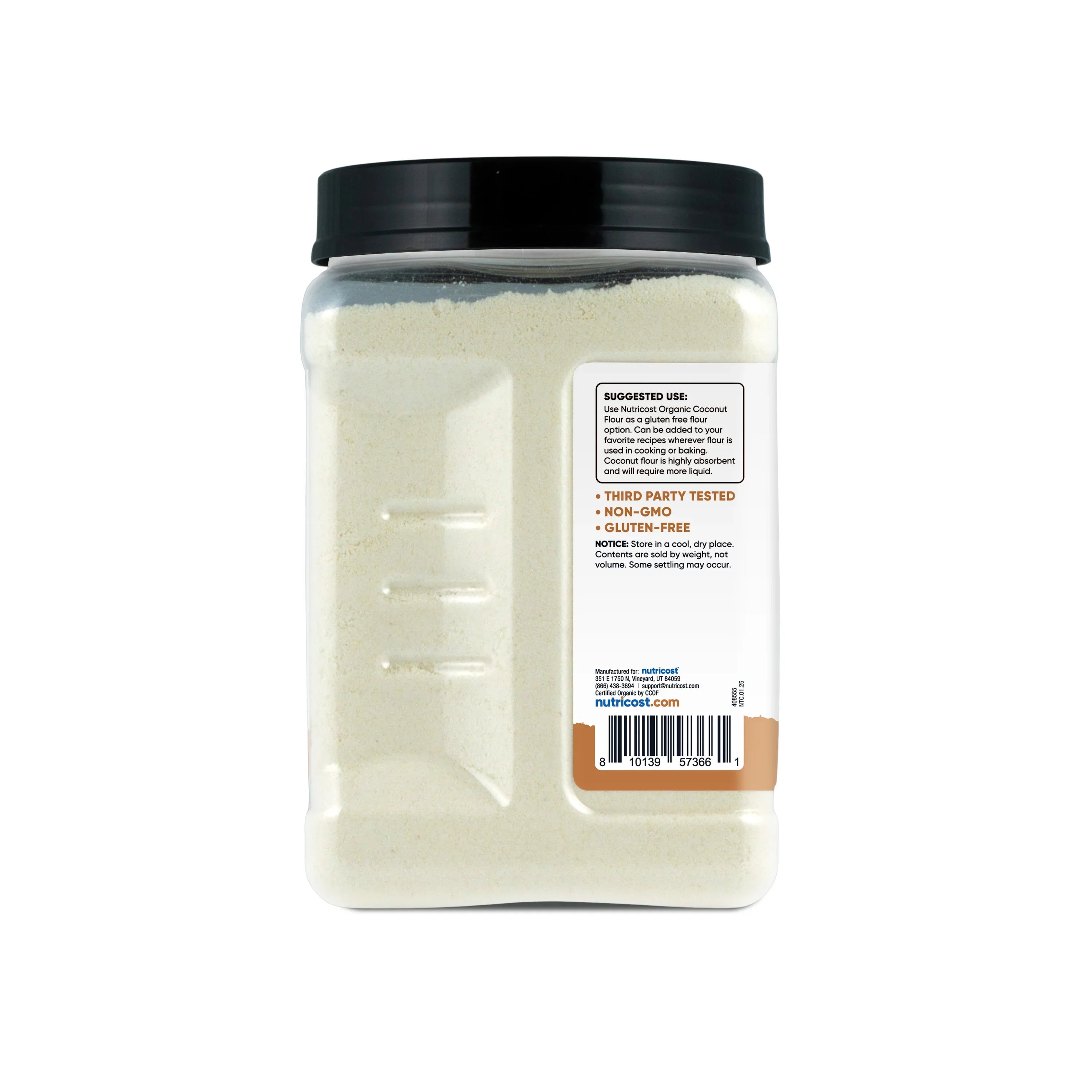 Nutricost PANTRY Organic Coconut Flour