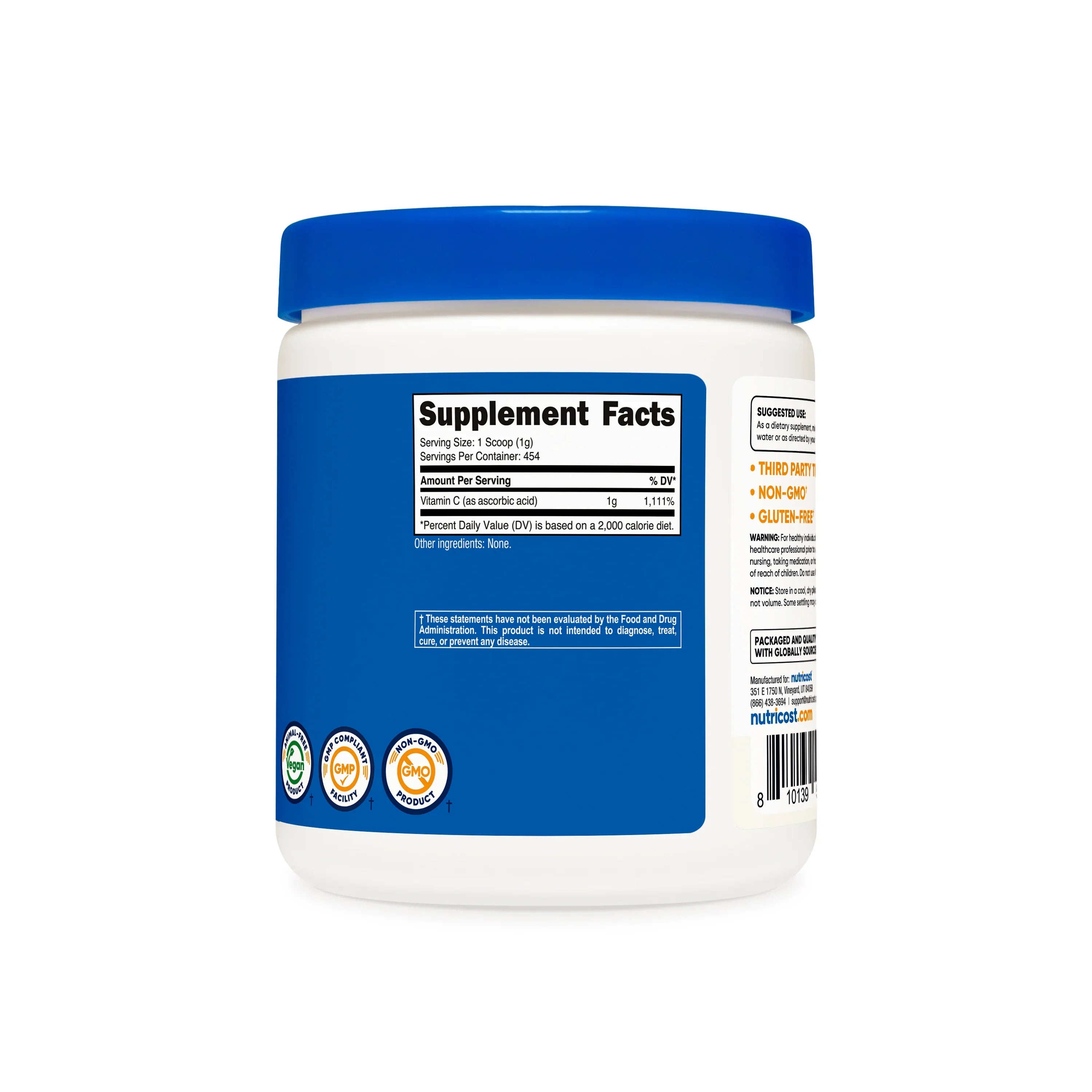 Nutricost Vitamin C Powder