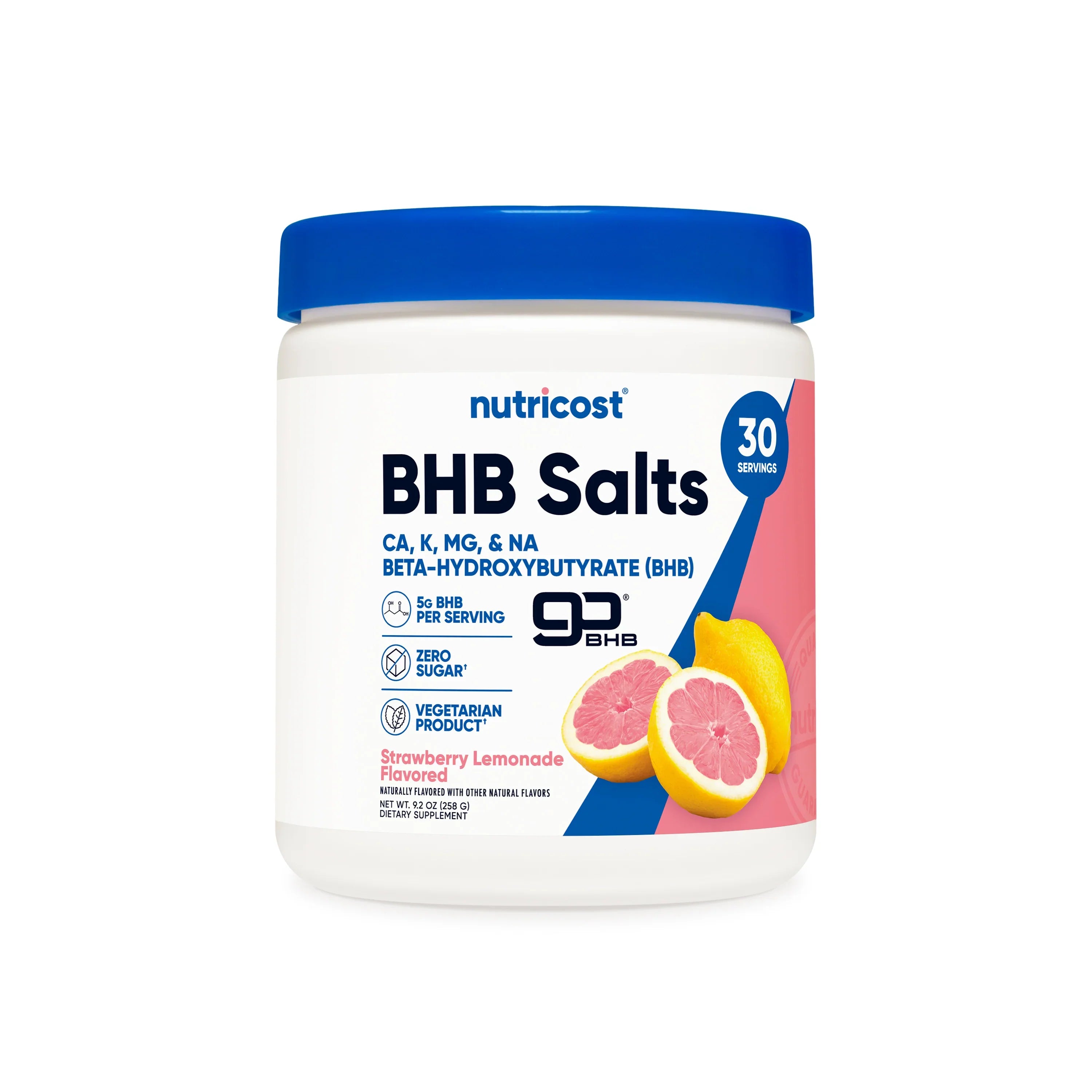 Nutricost Ketone BHB Salt 4-in-1 Powder
