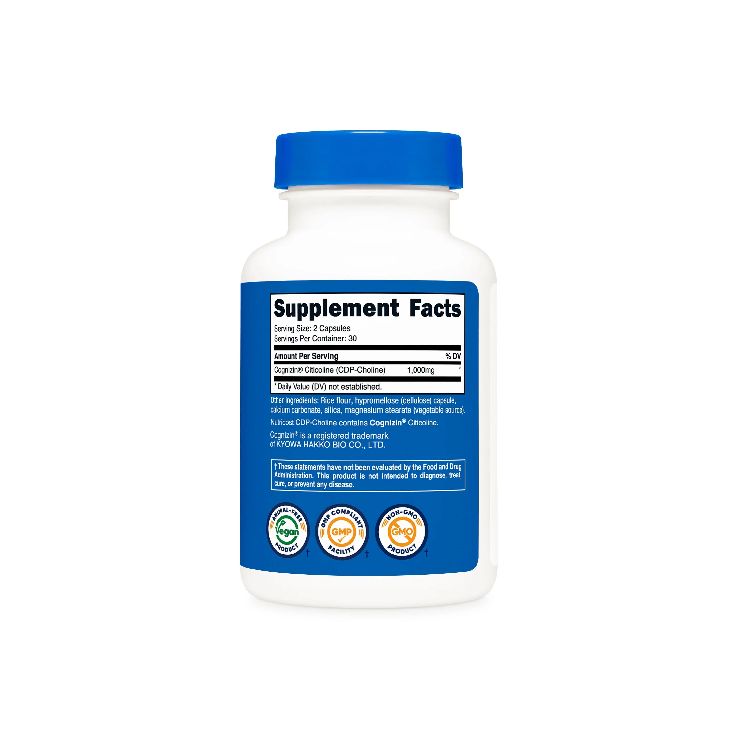 Nutricost Cognizin Citicoline